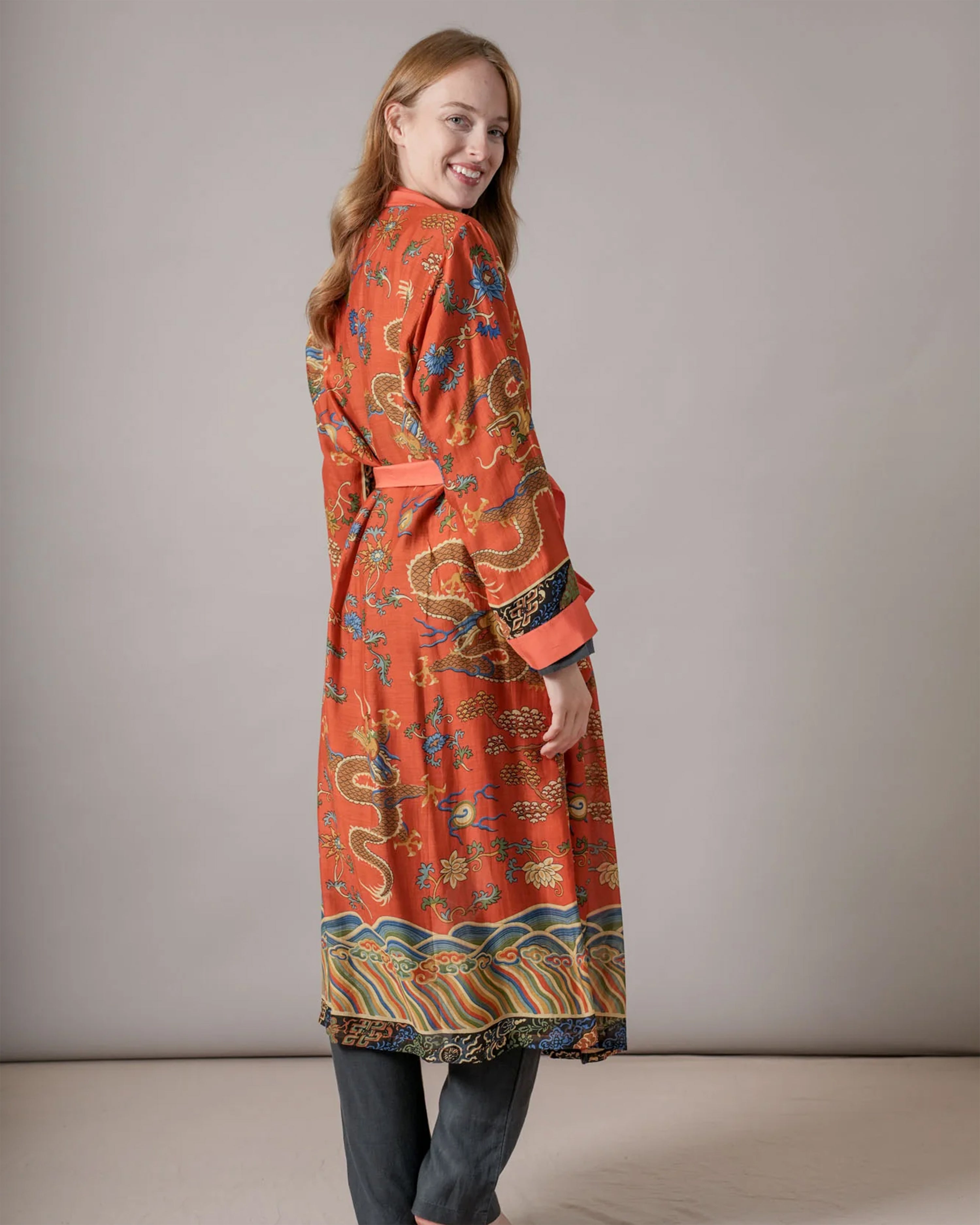 Dragon Rust Gown