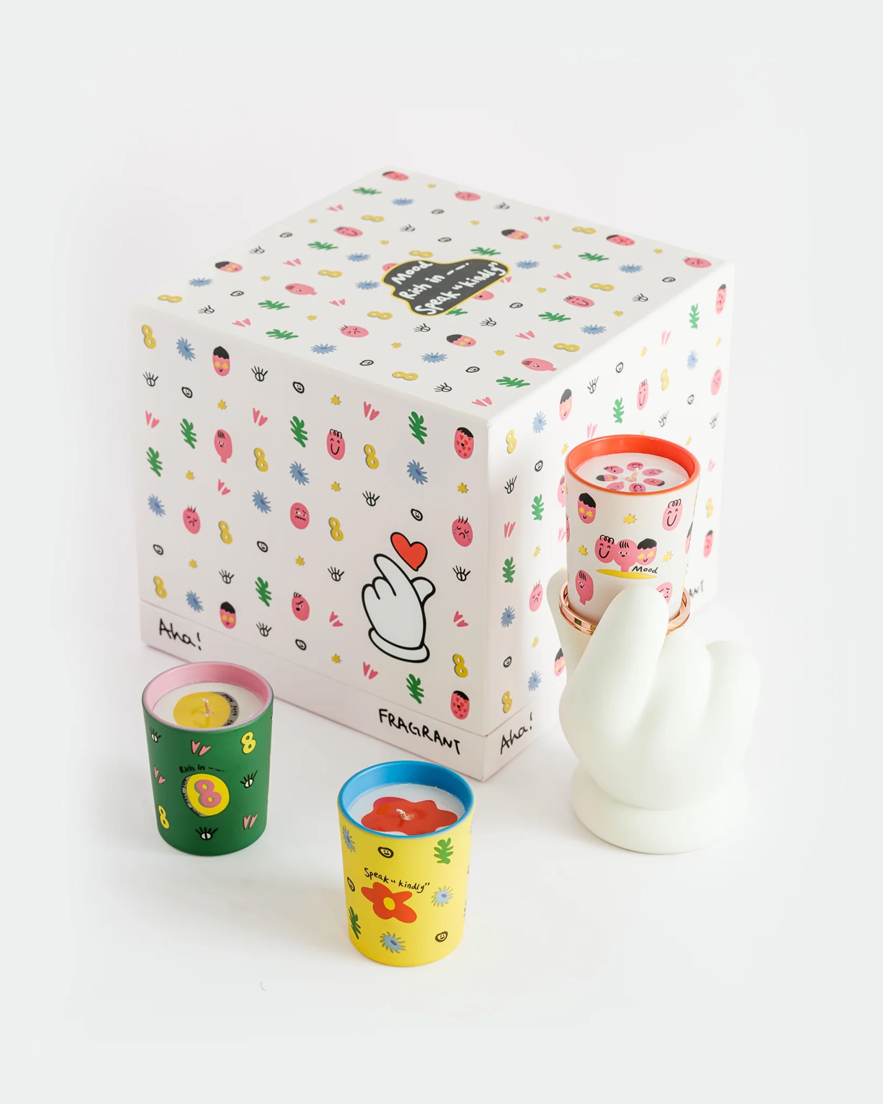 Easy To Handle Aha! Collection 01 Scented Candle Gift Box