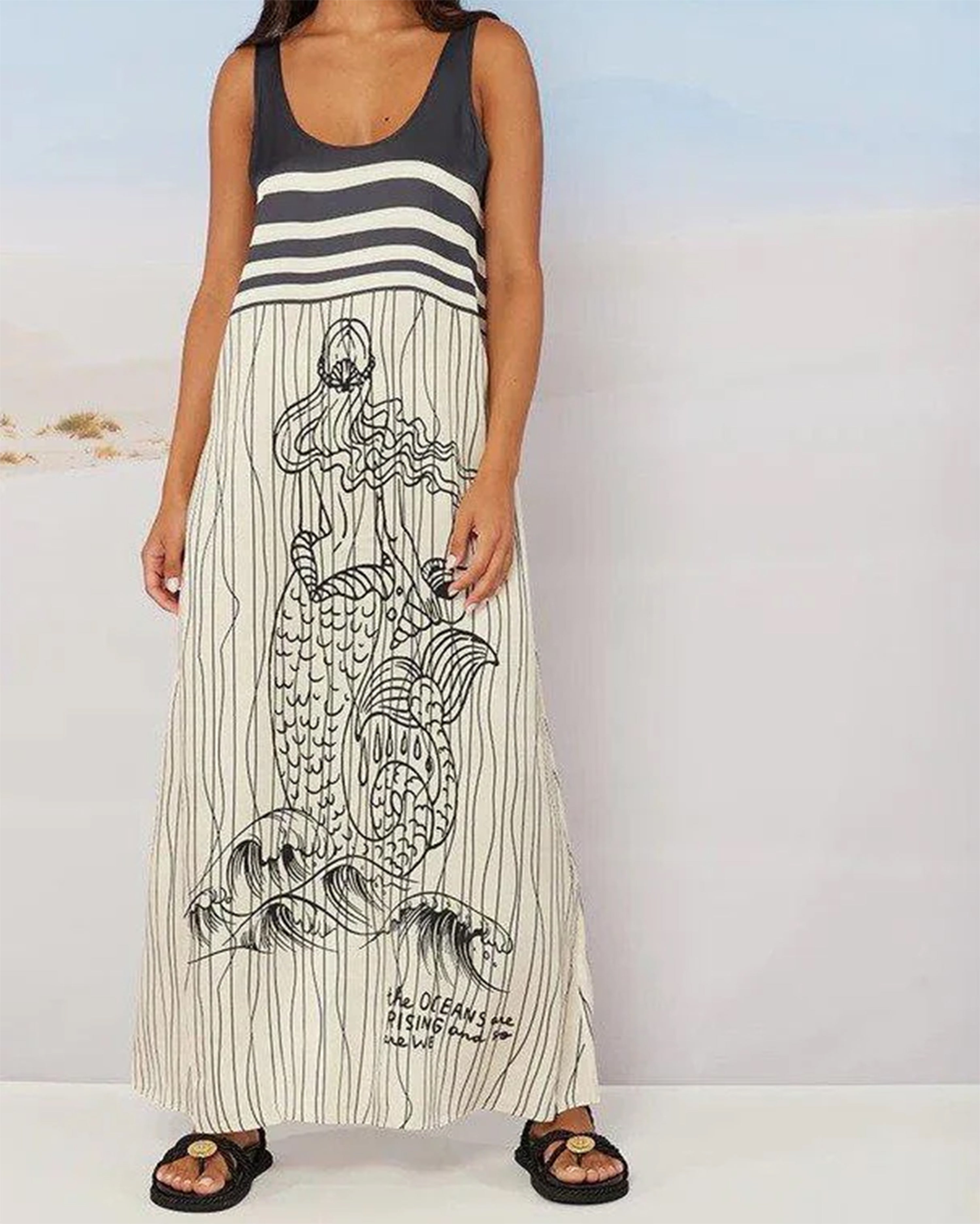 Emma Sleeveless Mermaid Dress