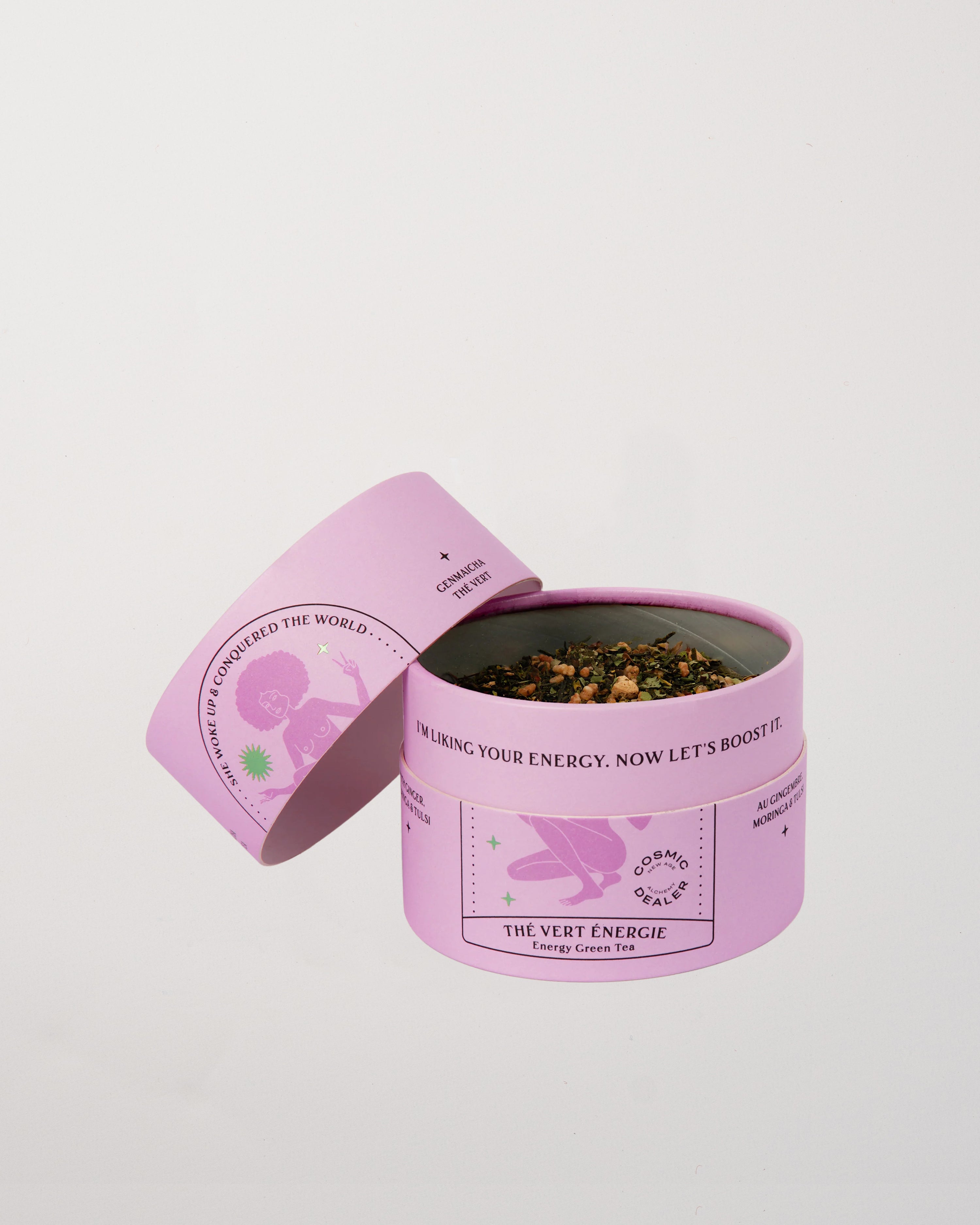 Energy Genmaicha Ginger Moringa & Tulsi Tea