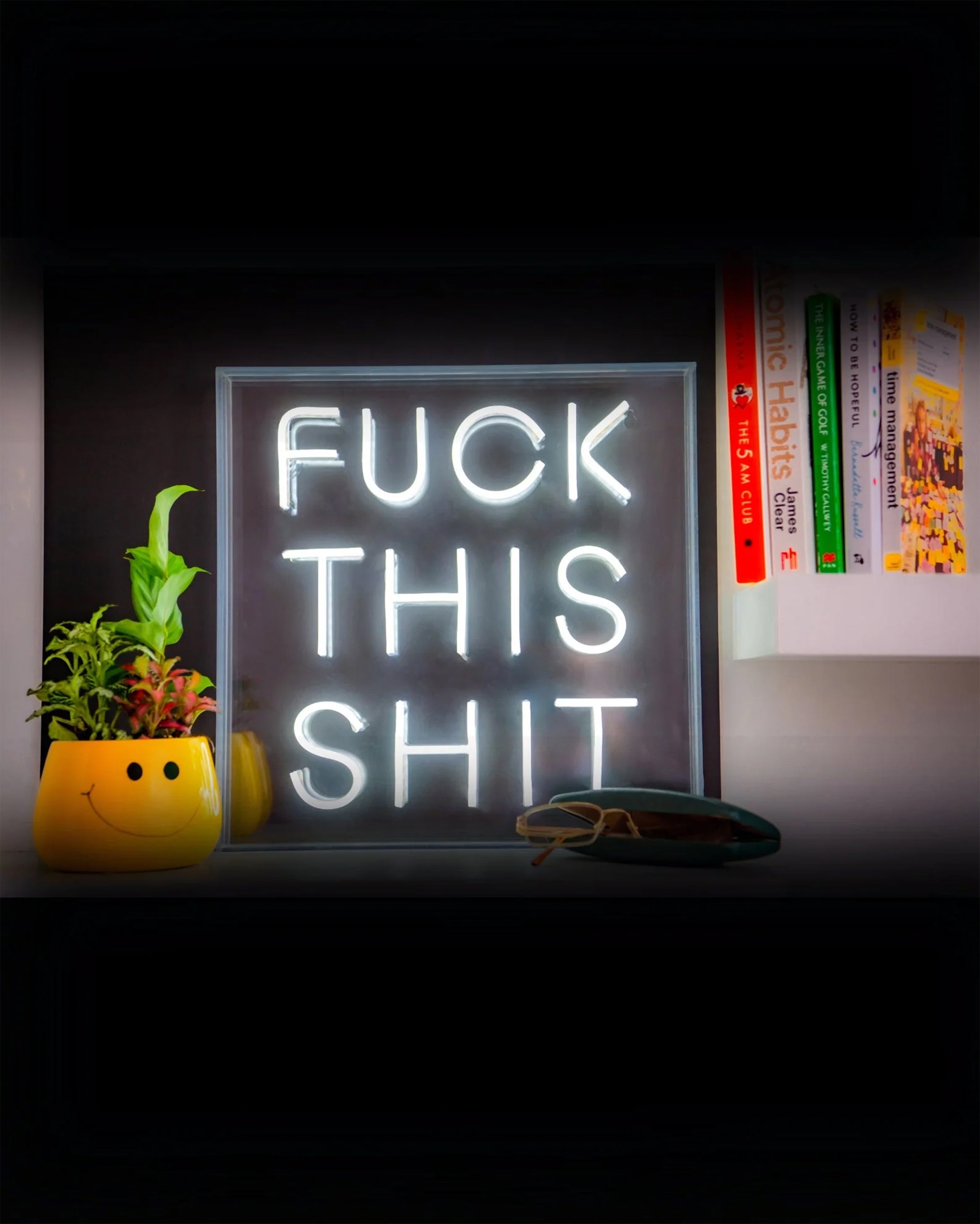 F**k this Shit Neon Lightbox