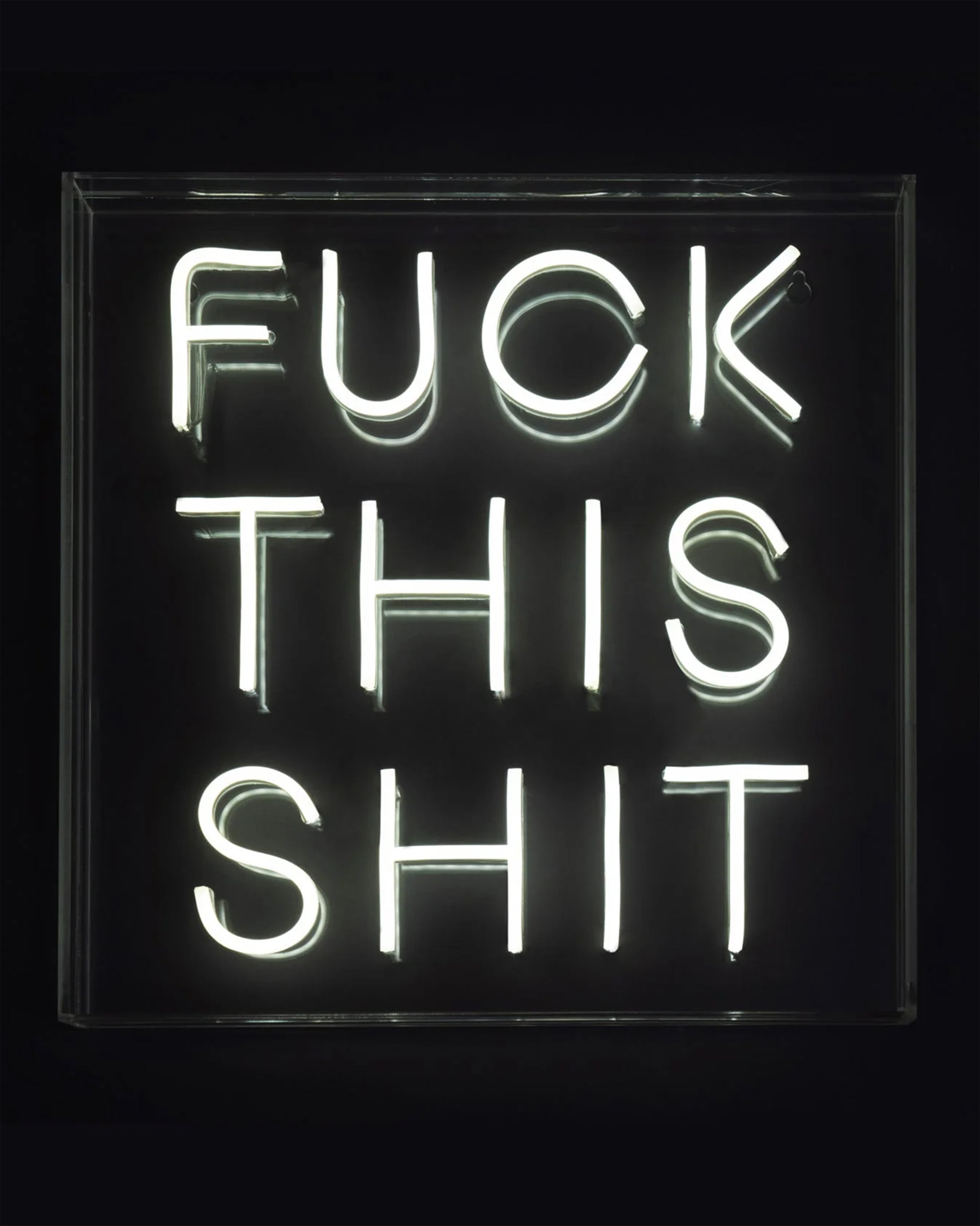 F**k this Shit Neon Lightbox