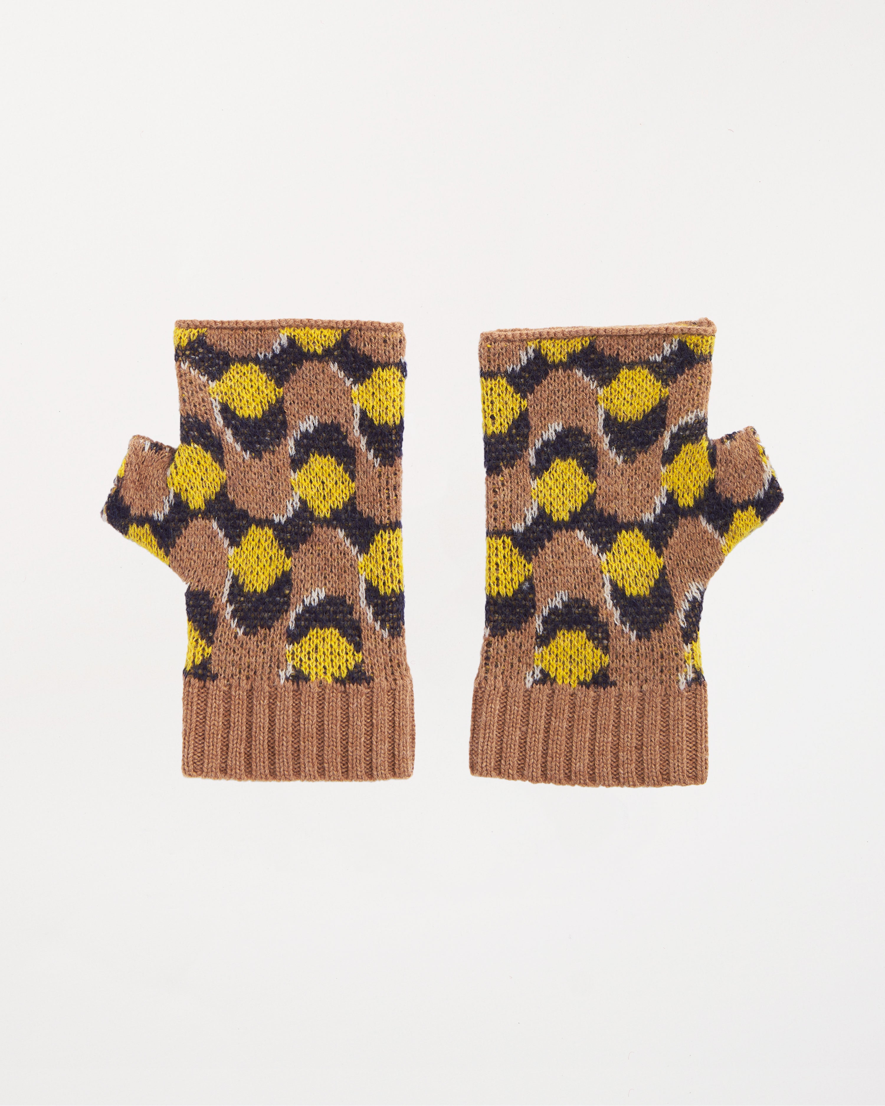 Fawn Onde Mitten