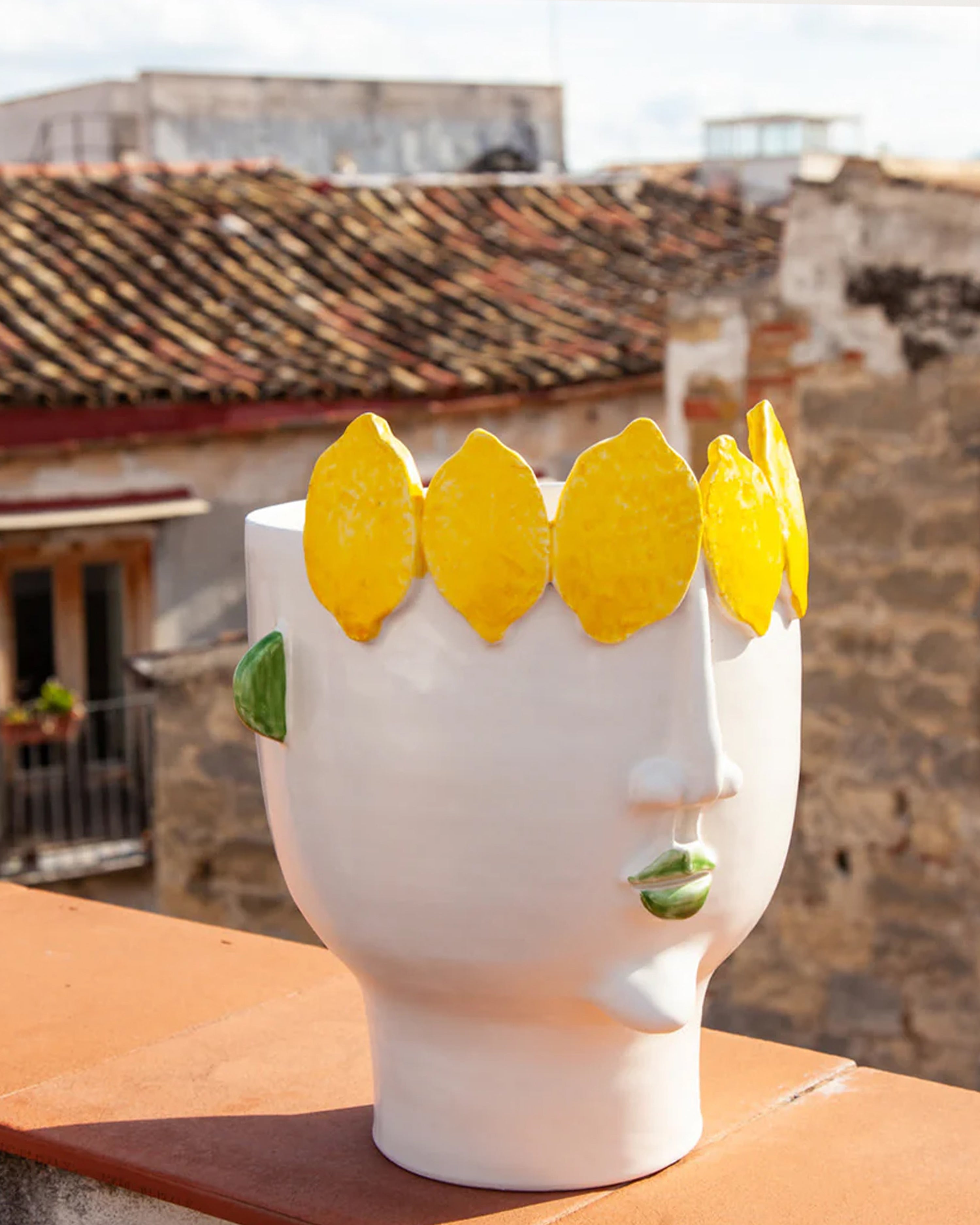 Filomena Lemons Large Vase
