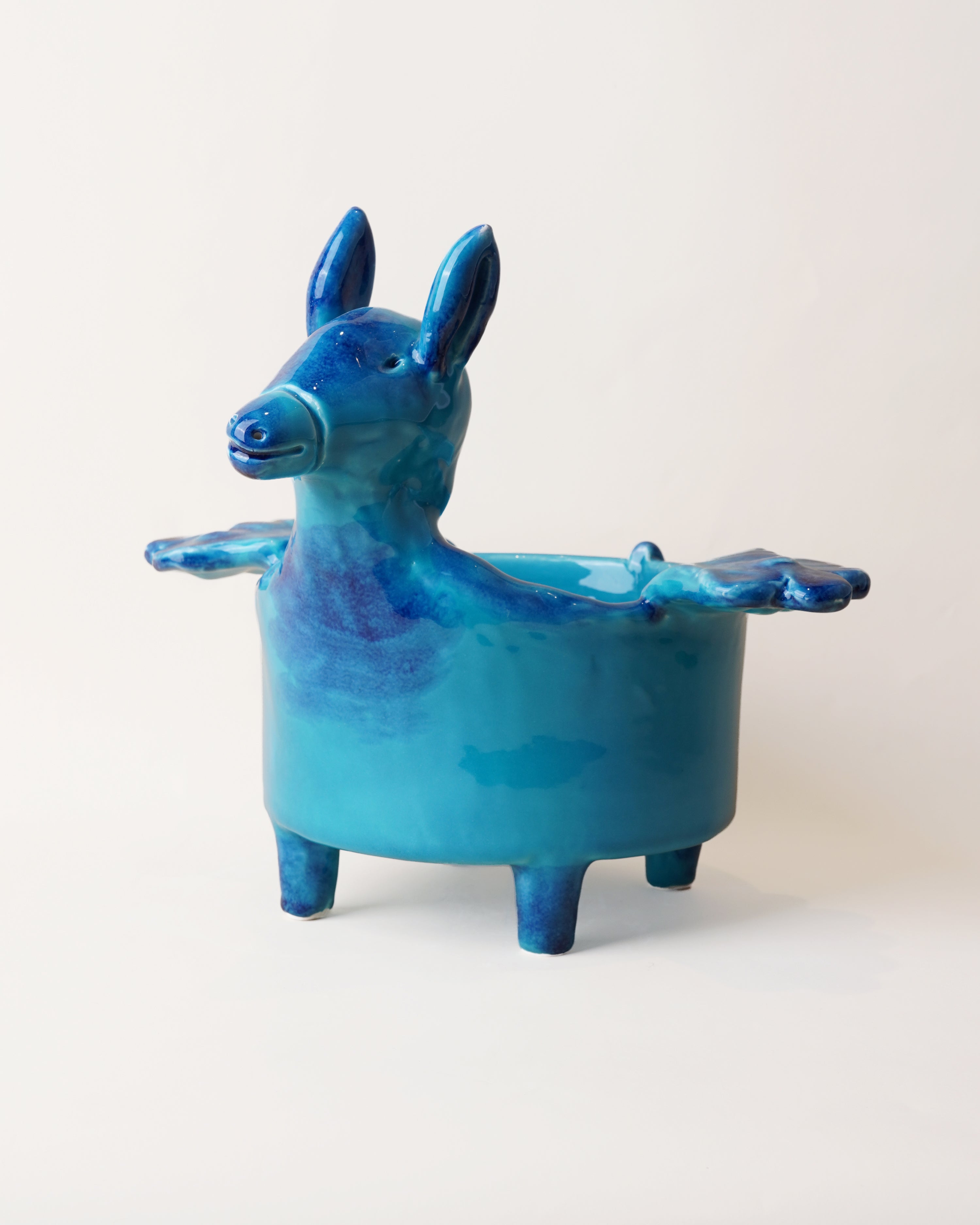 Flying Donkey Vase