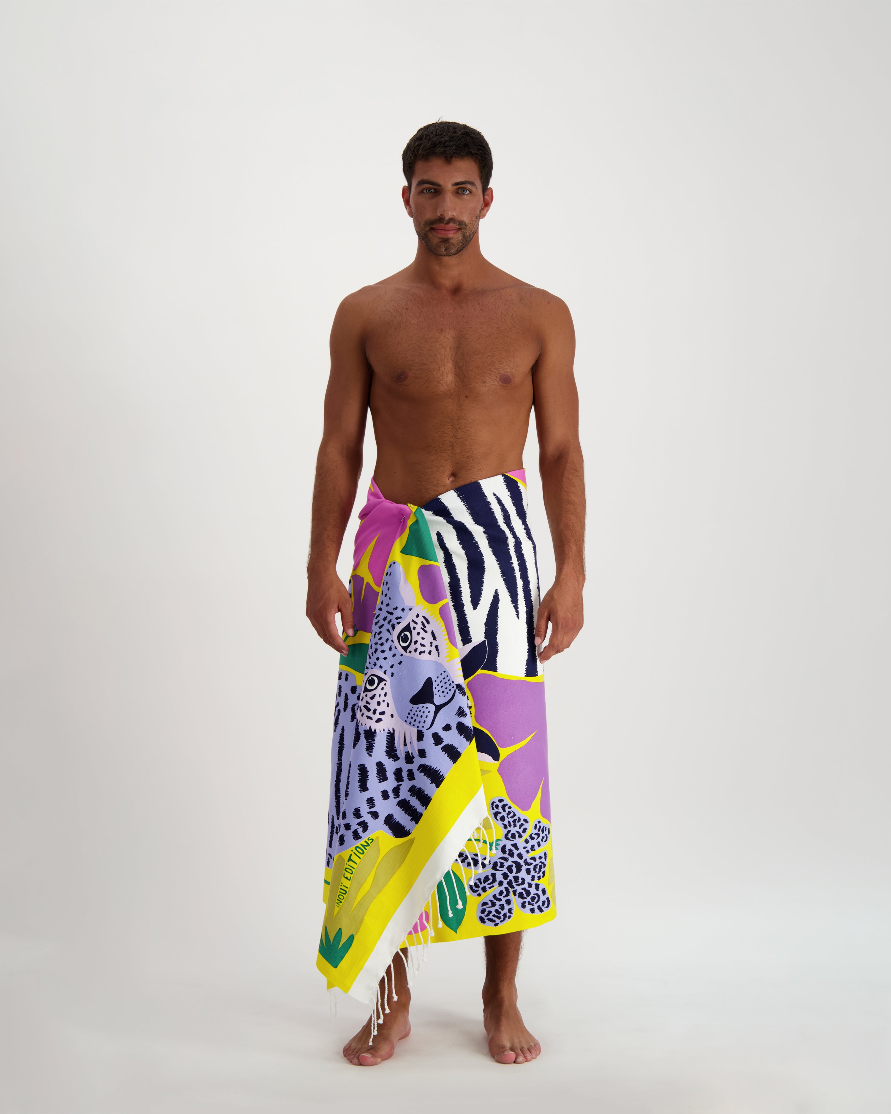 Fouta Towel 100 Folk Yellow