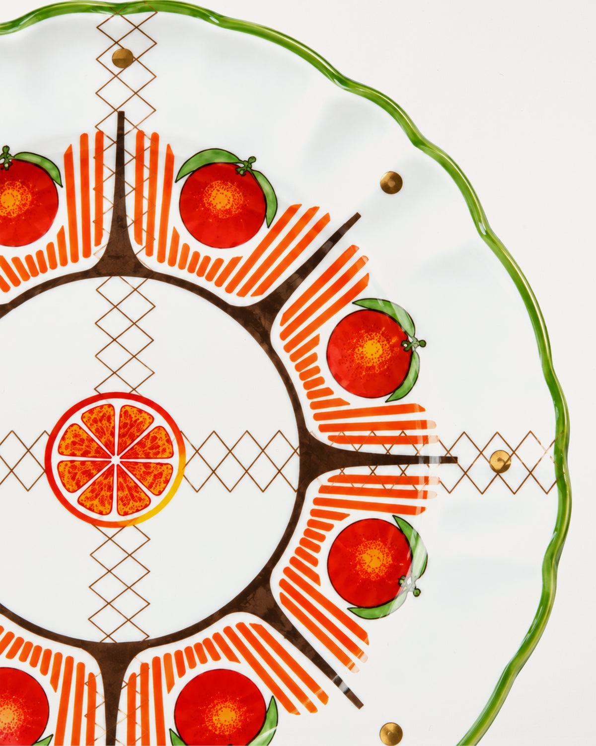Fruit Plate Orange D20.5cm