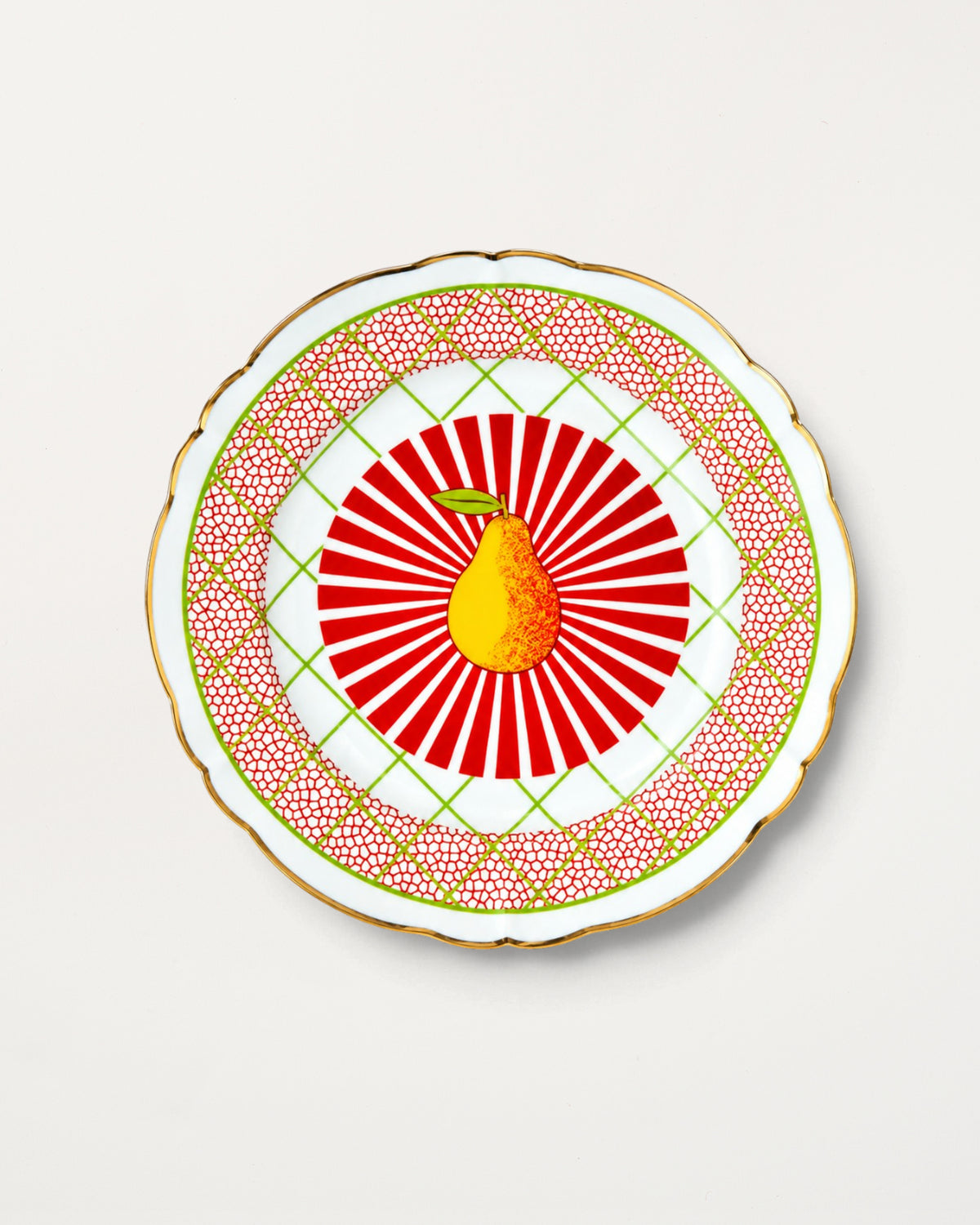 Fruit Plate Pear D20.5cm