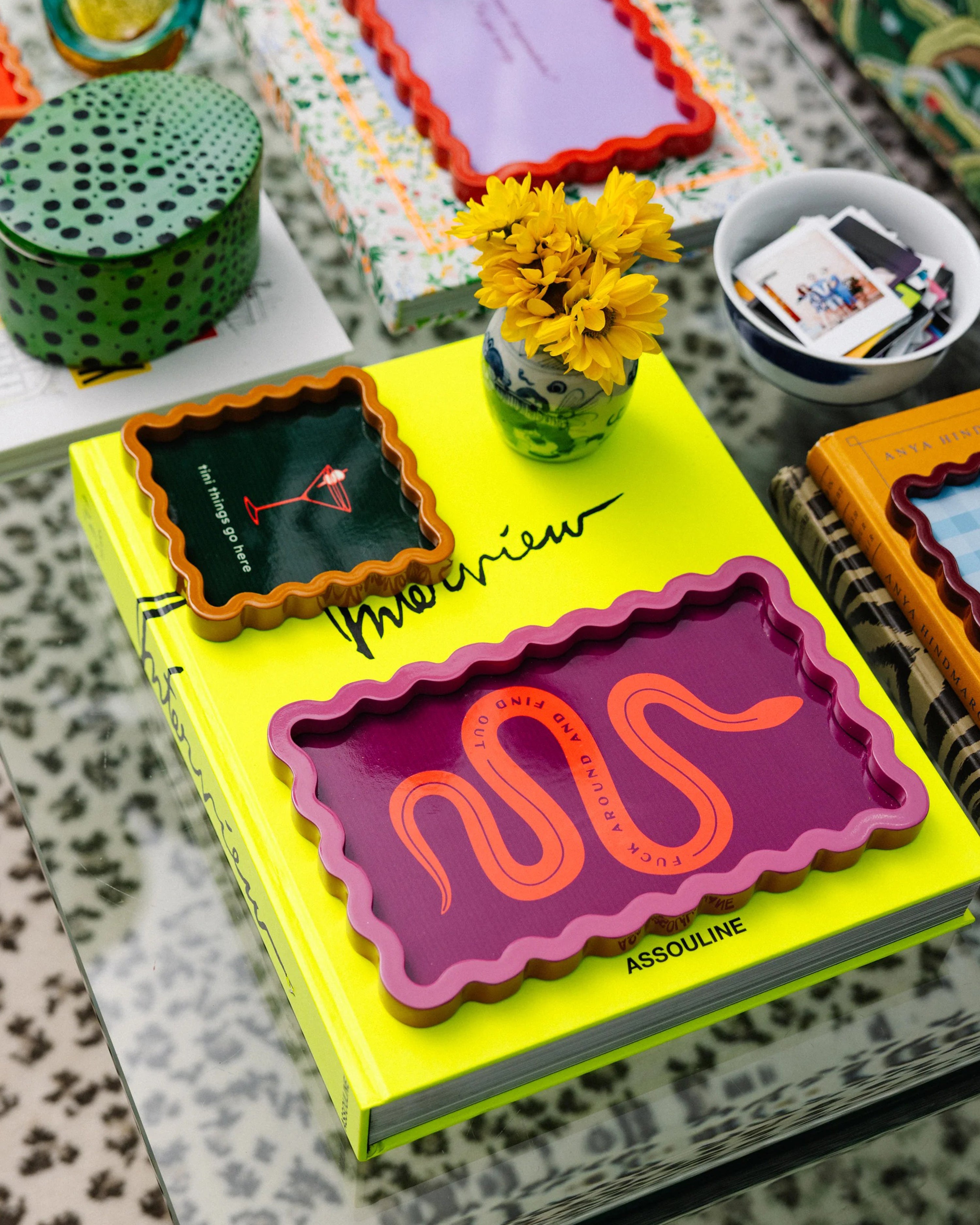 Fuck Around Lacquer Tray