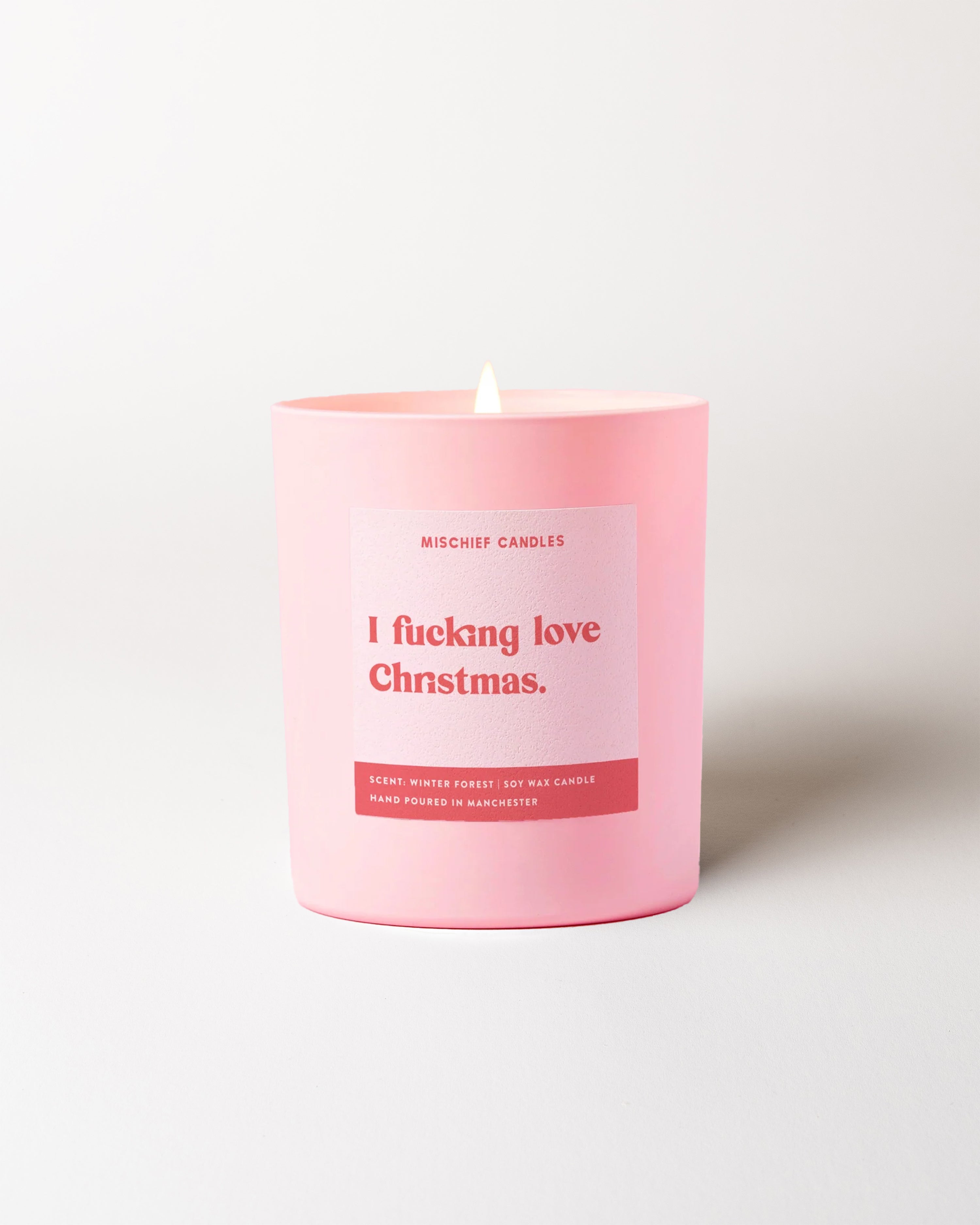 Fucking Love Christmas Candle