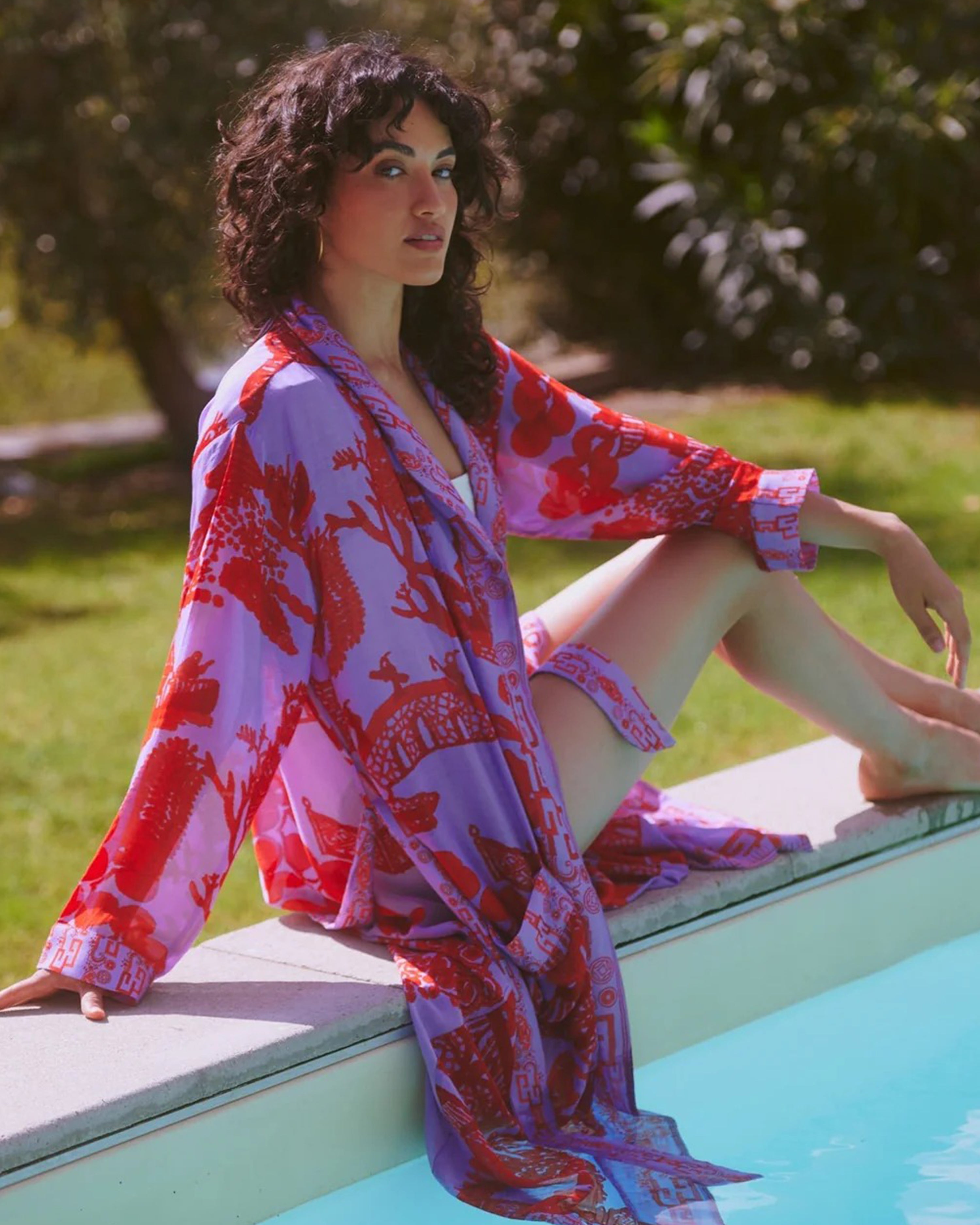 Giant Willow Violet Gown