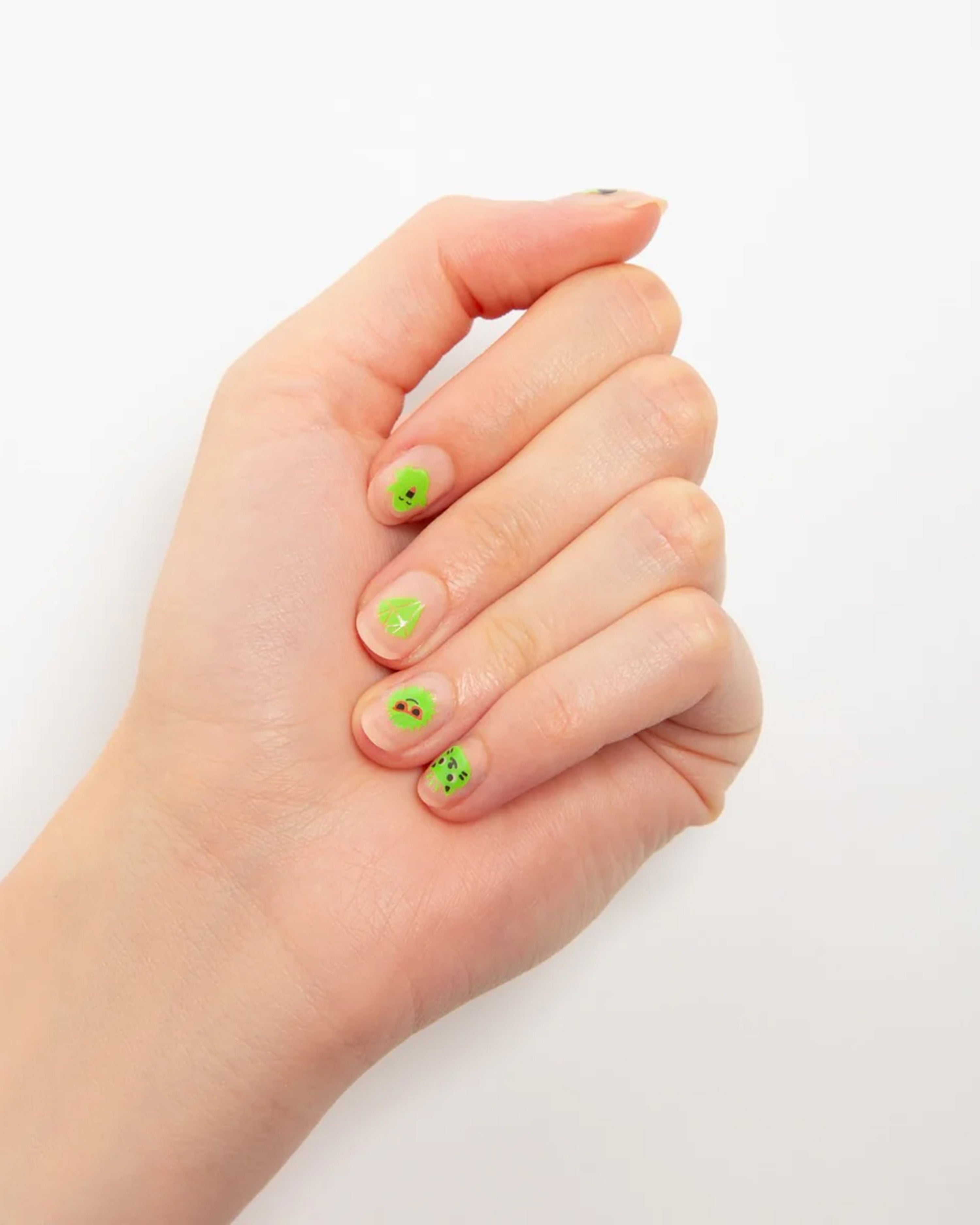 Glow Party Nail Stickers