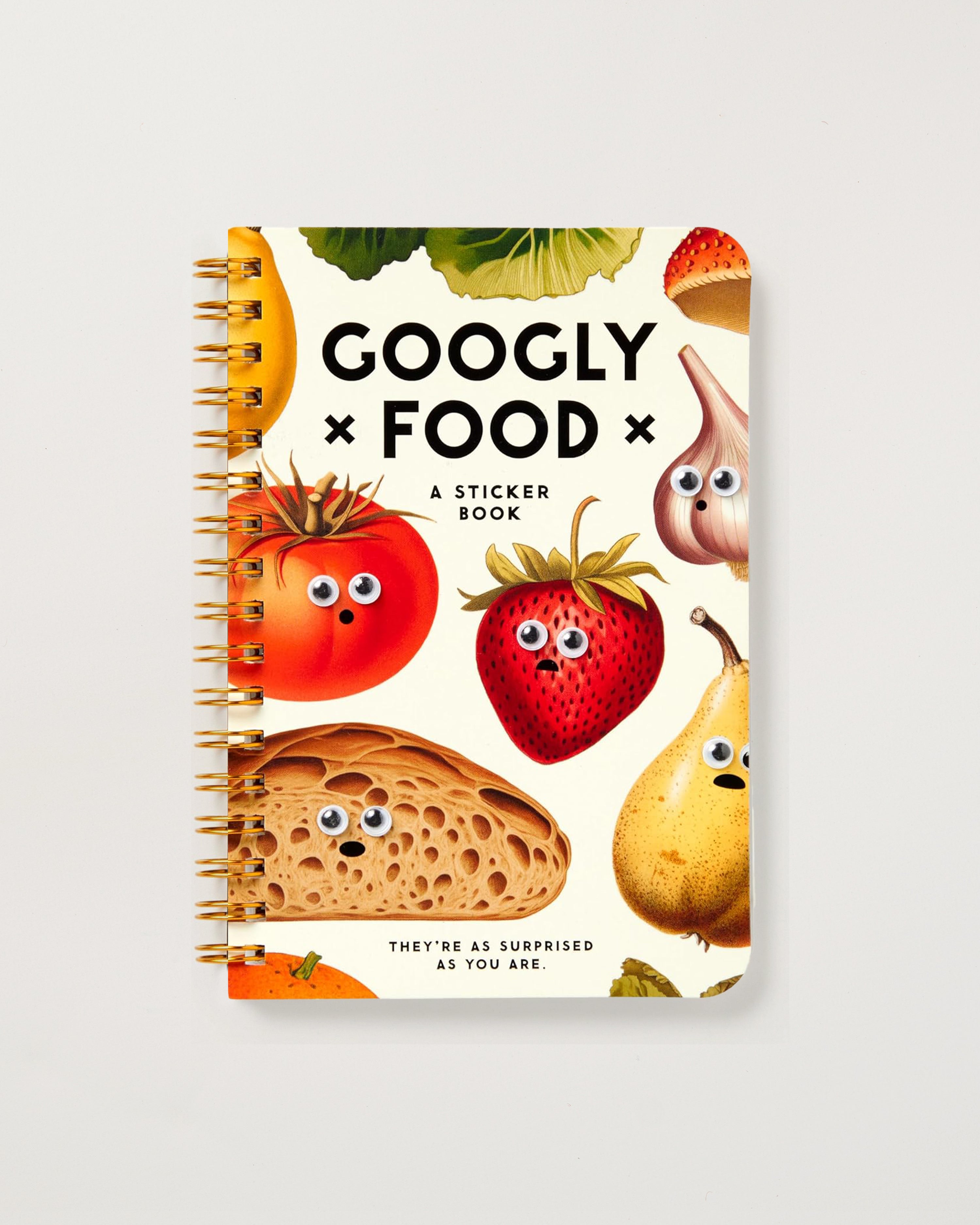Googly Food Sticker Book