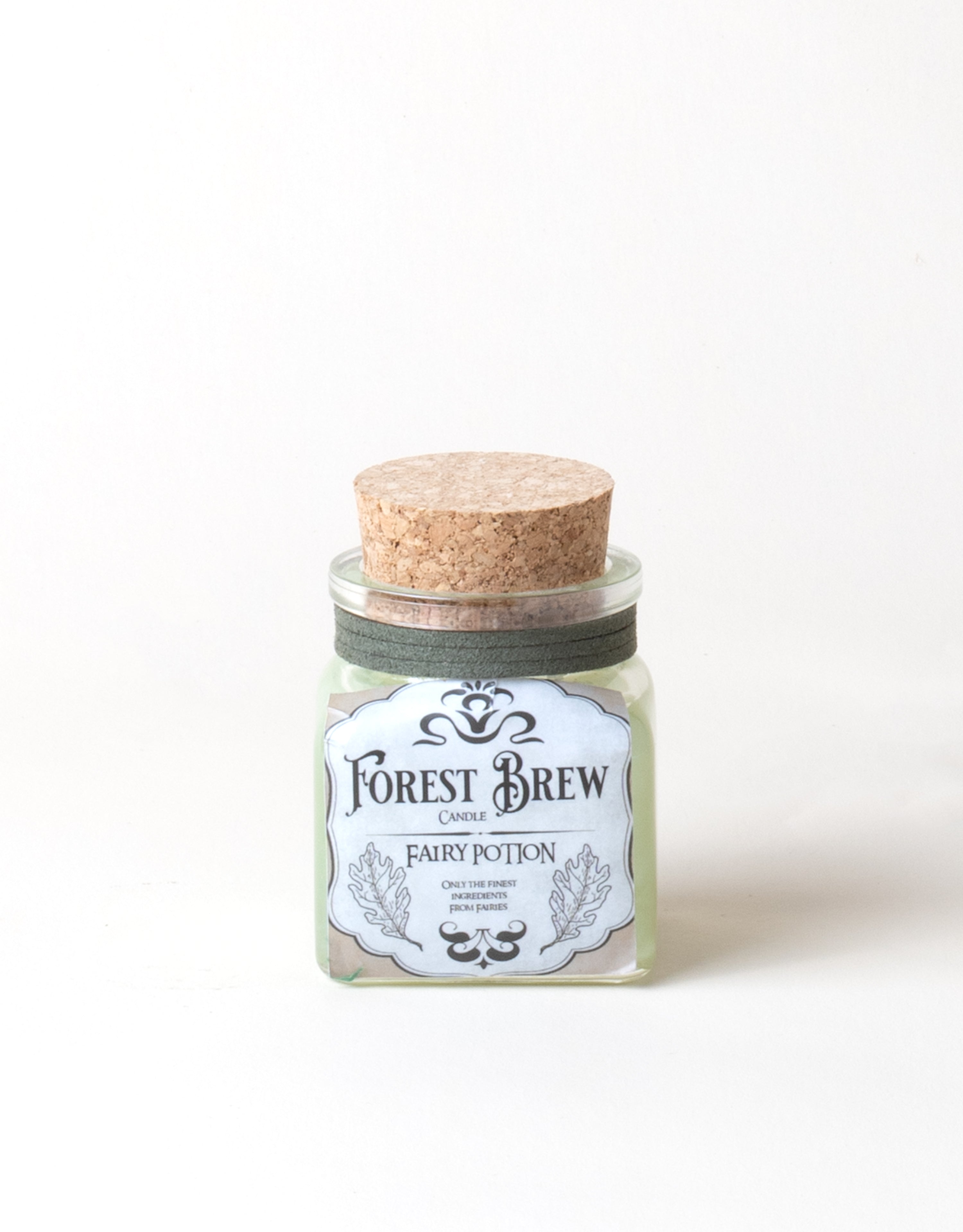 Green Potion Jelly Candle