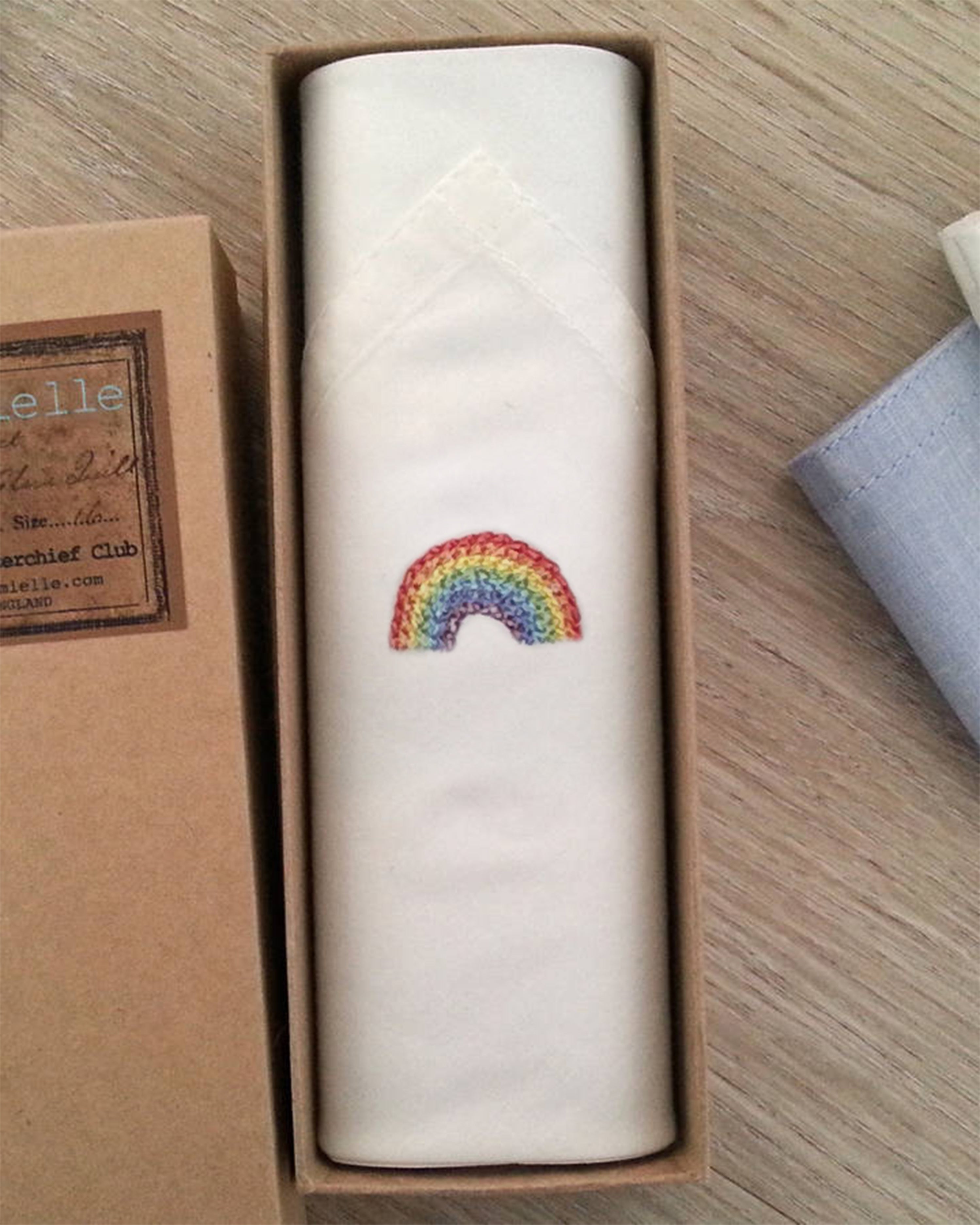 Hankie Rainbow 40x40cm