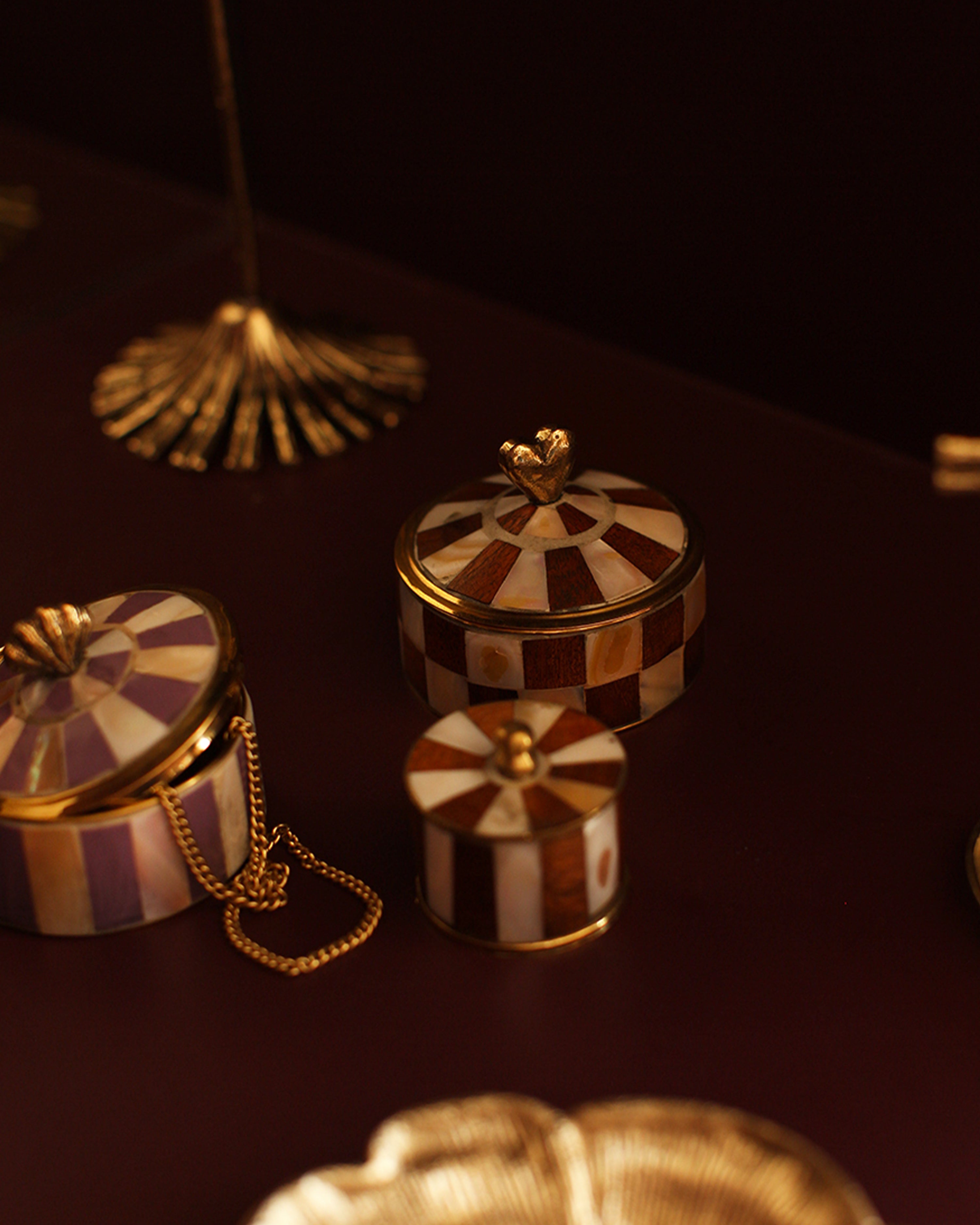 Heart Circus Box Medium Woody