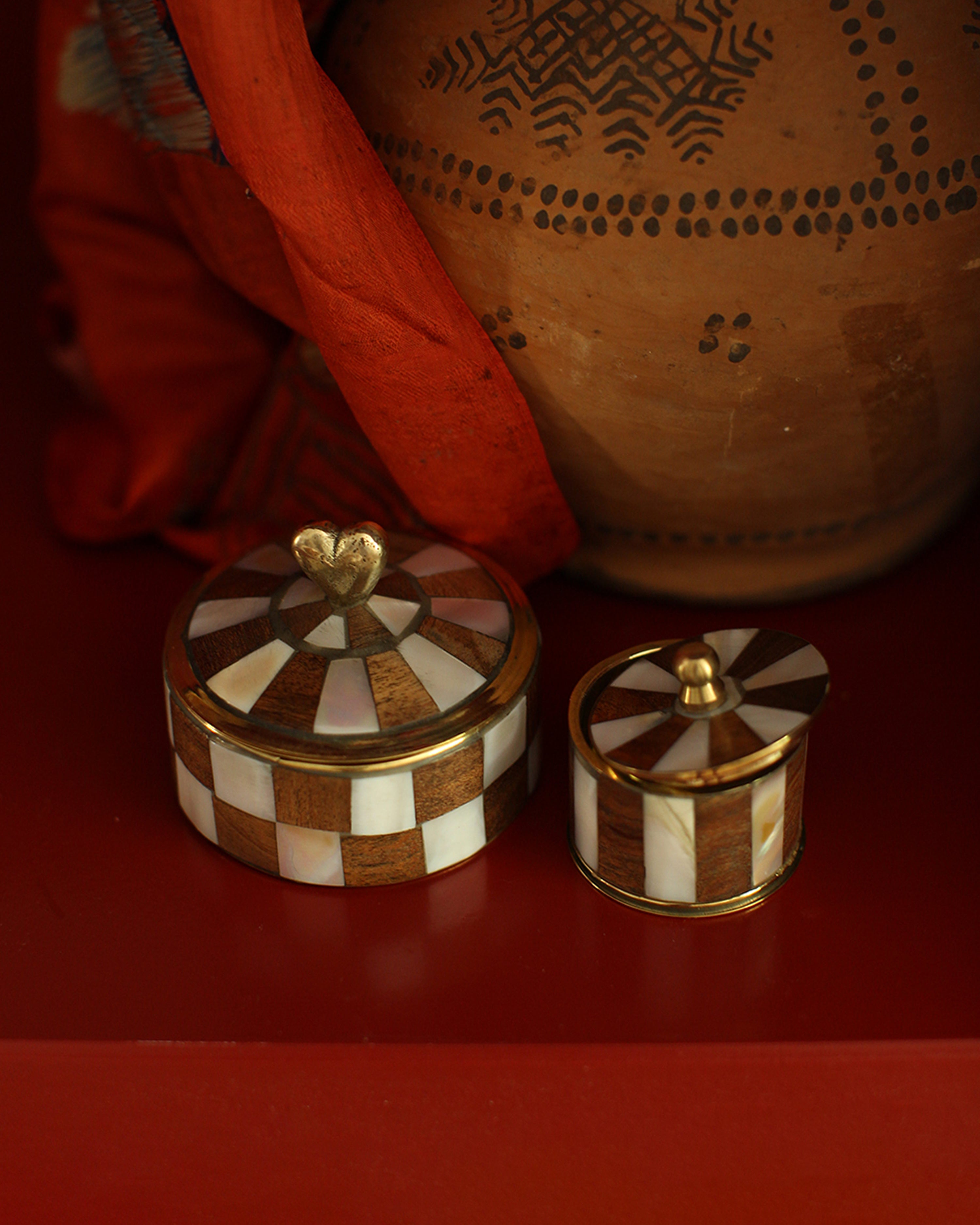 Heart Circus Box Medium Woody