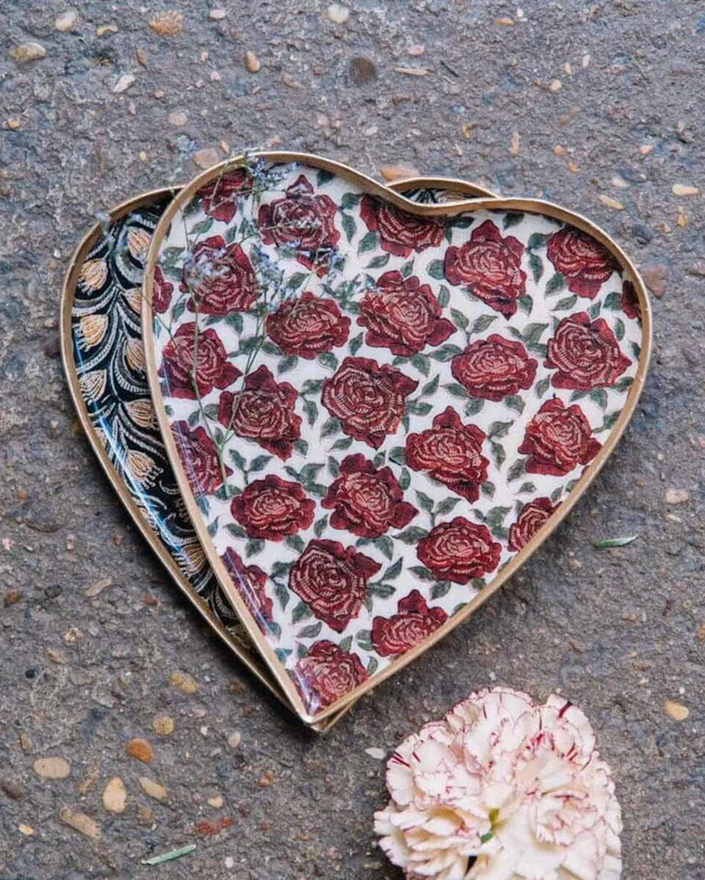 Heart Tray Pink
