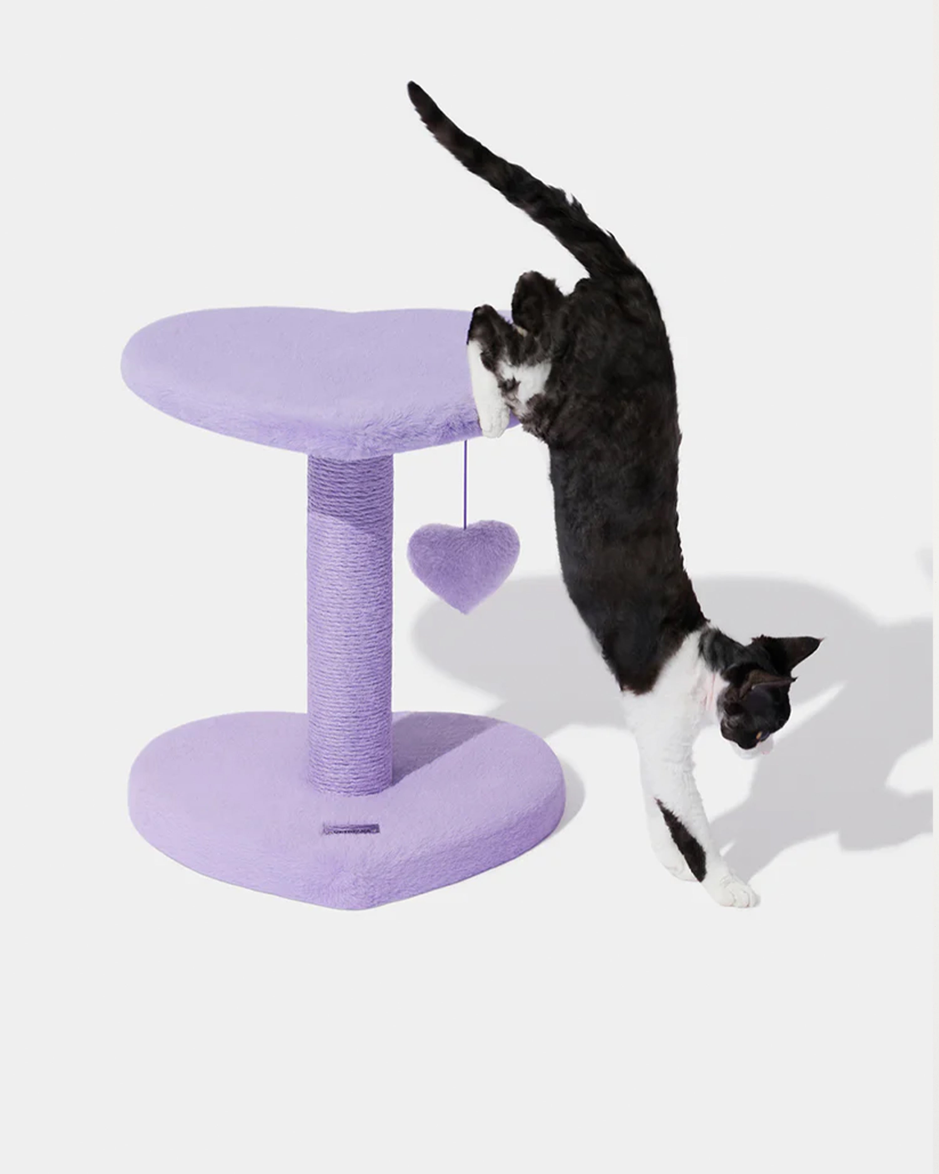 Heartpurrple Cat Climber Two Platforms