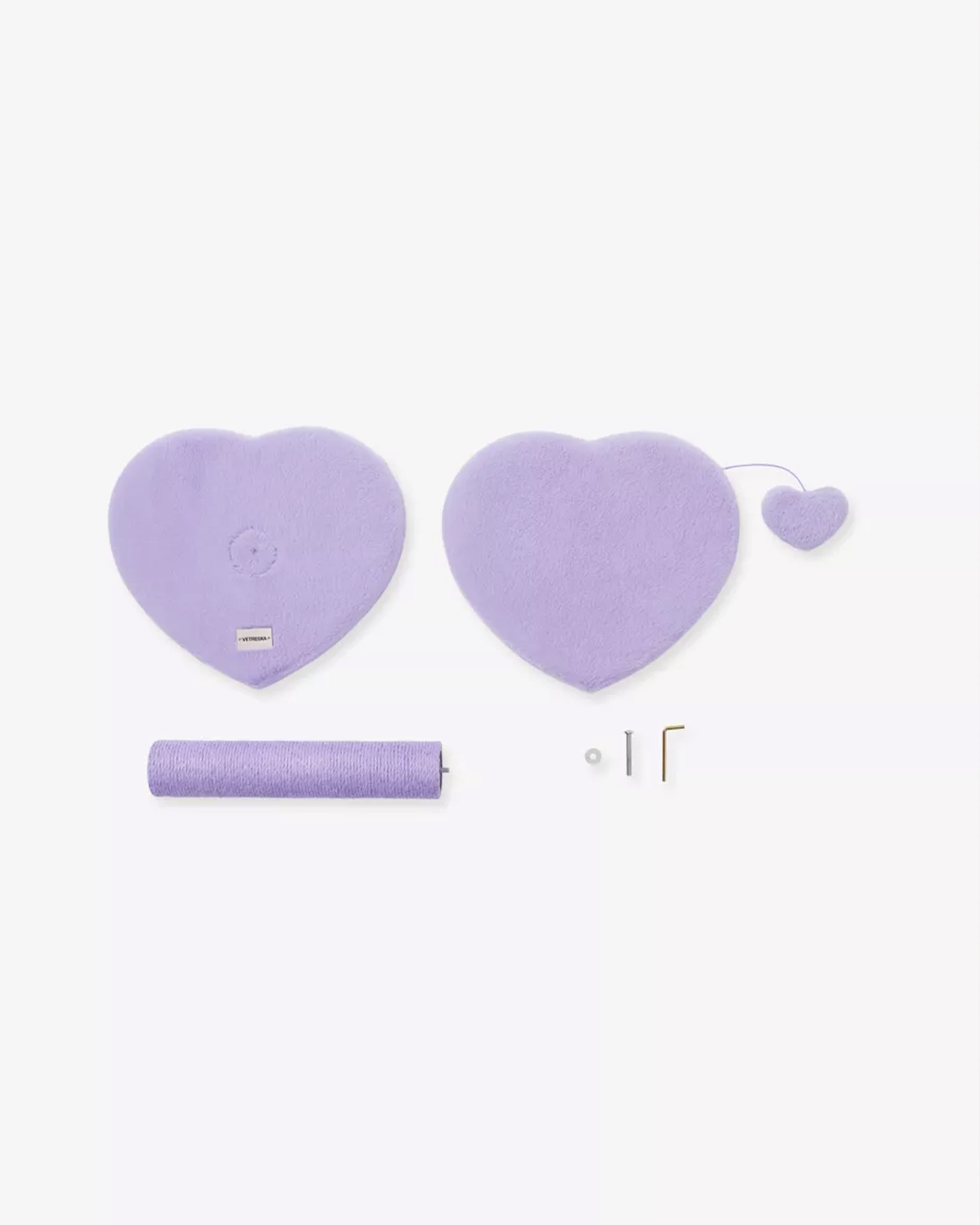 Heartpurrple Cat Climber Two Platforms