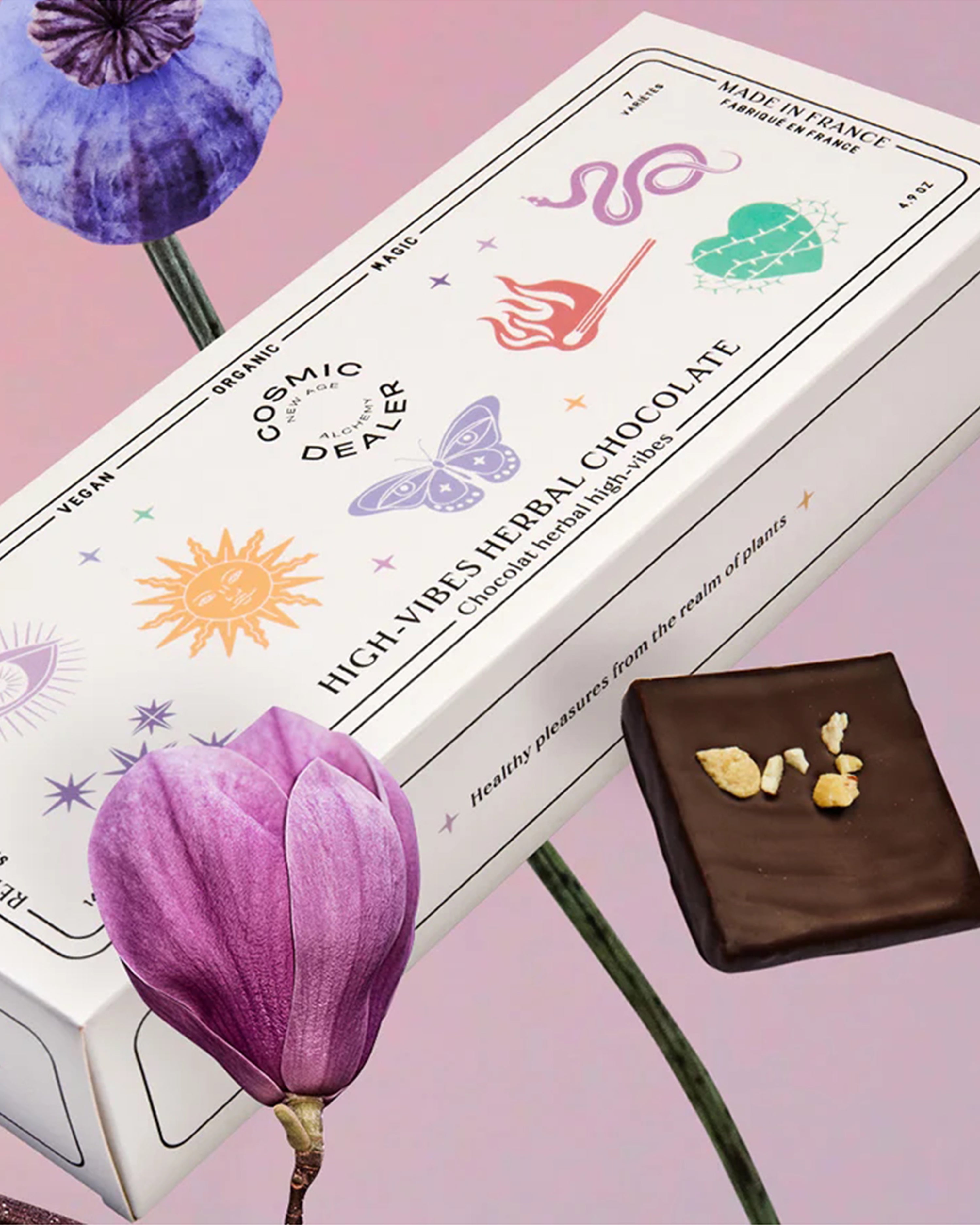 High-Vibes Herbal Chocolate Box