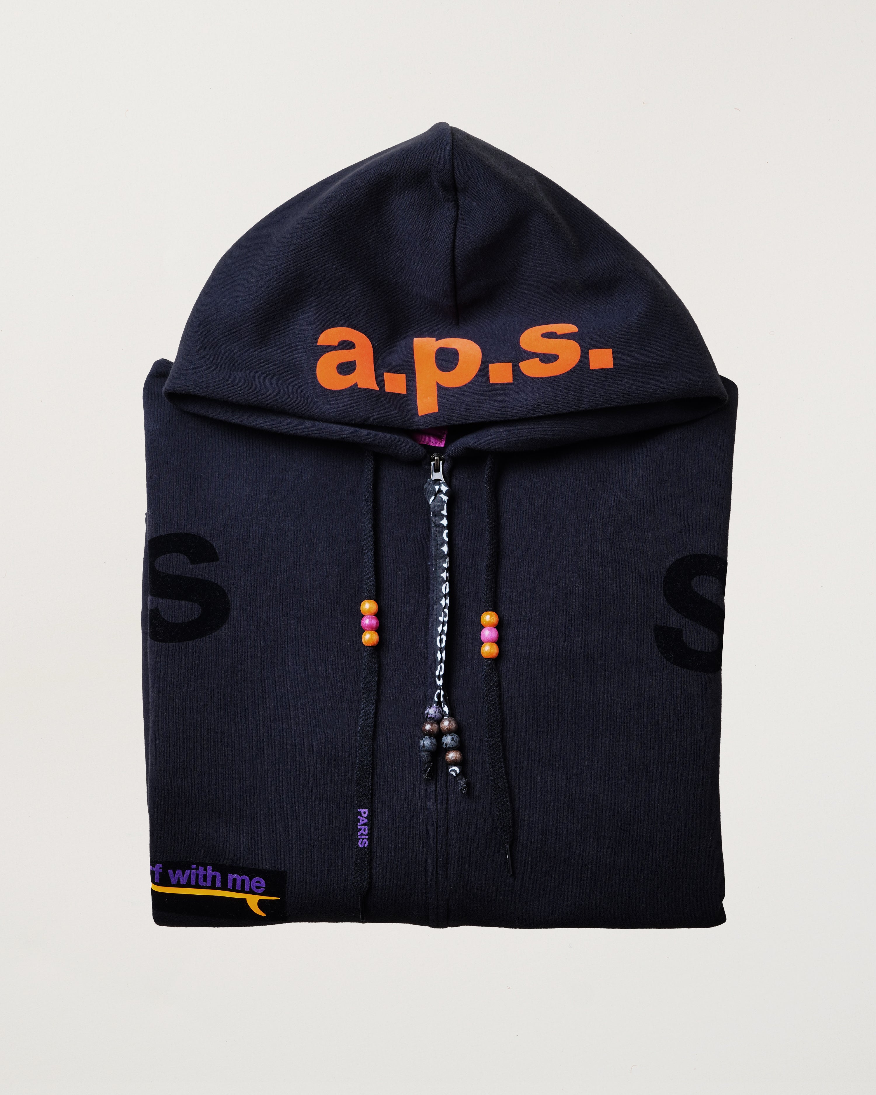 Hoodie Zip Jessamine Black