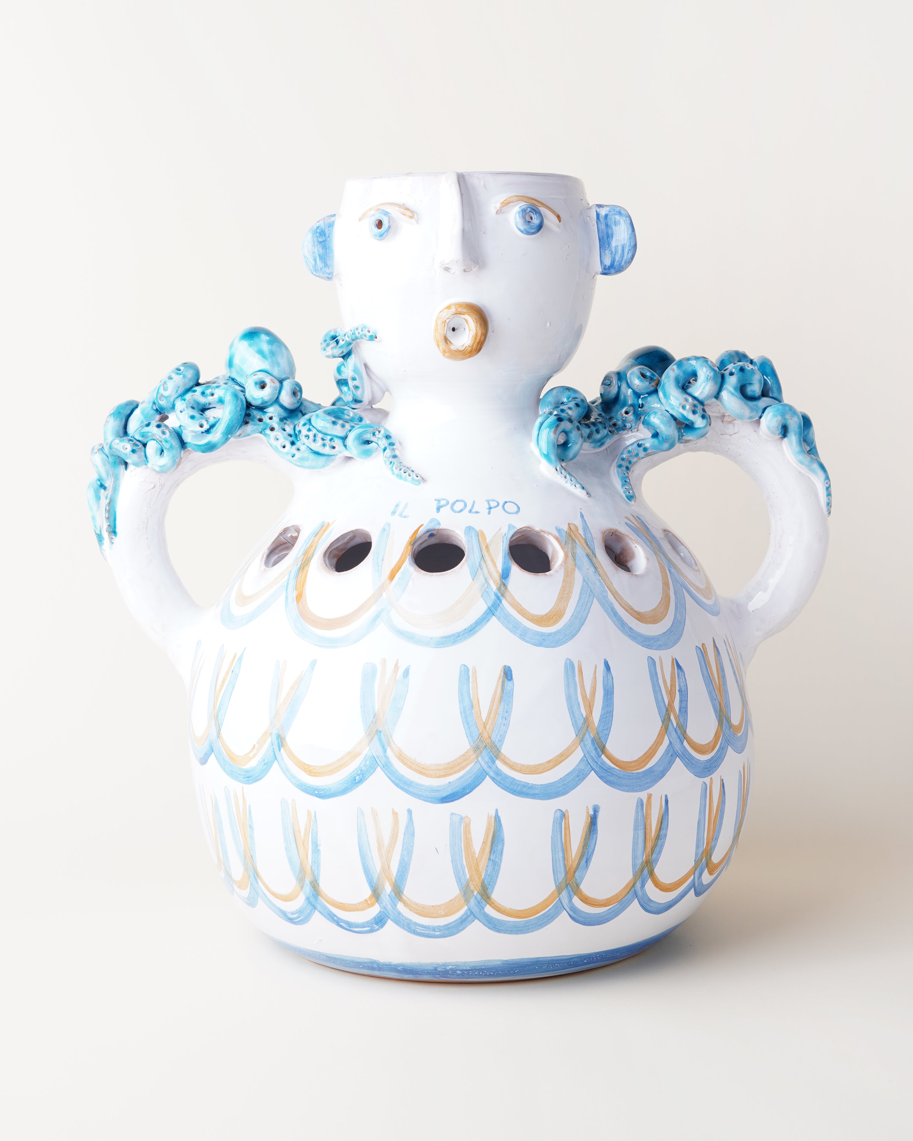 Il Polpo Octopus Large Flower Vase