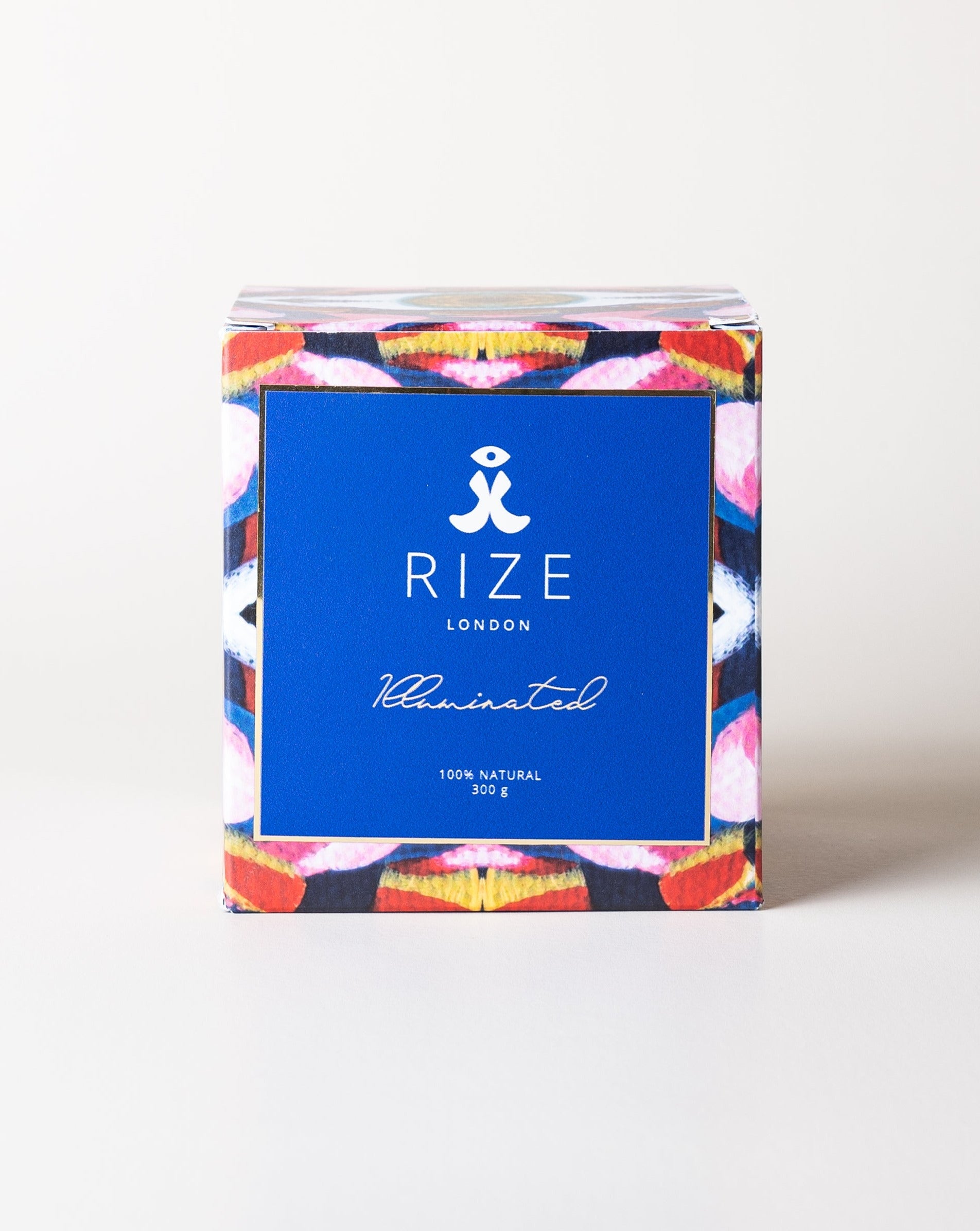 Illuminated Candle with Scarf Wrap