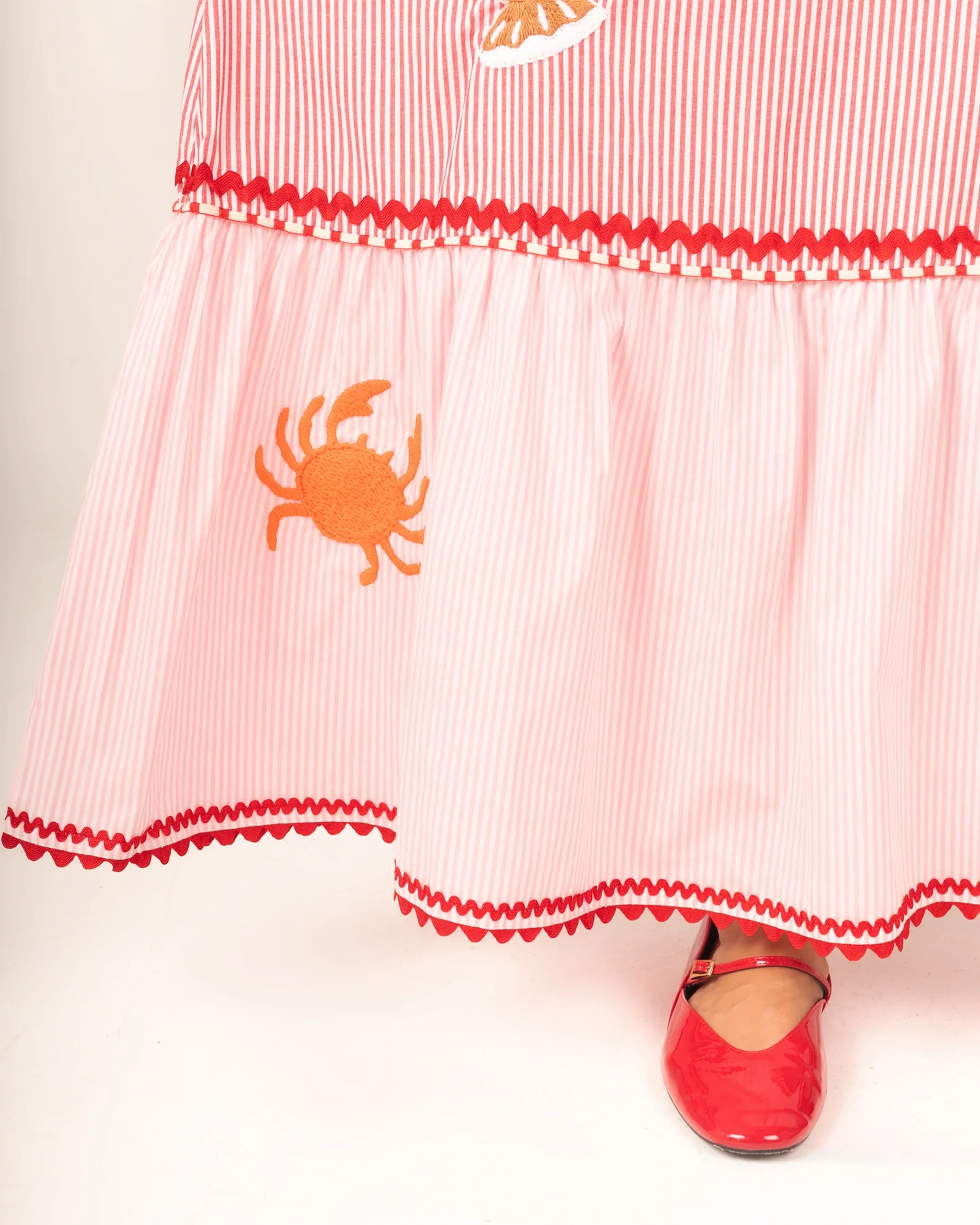 Iris Sol de Janeiro Dress Pink Striped