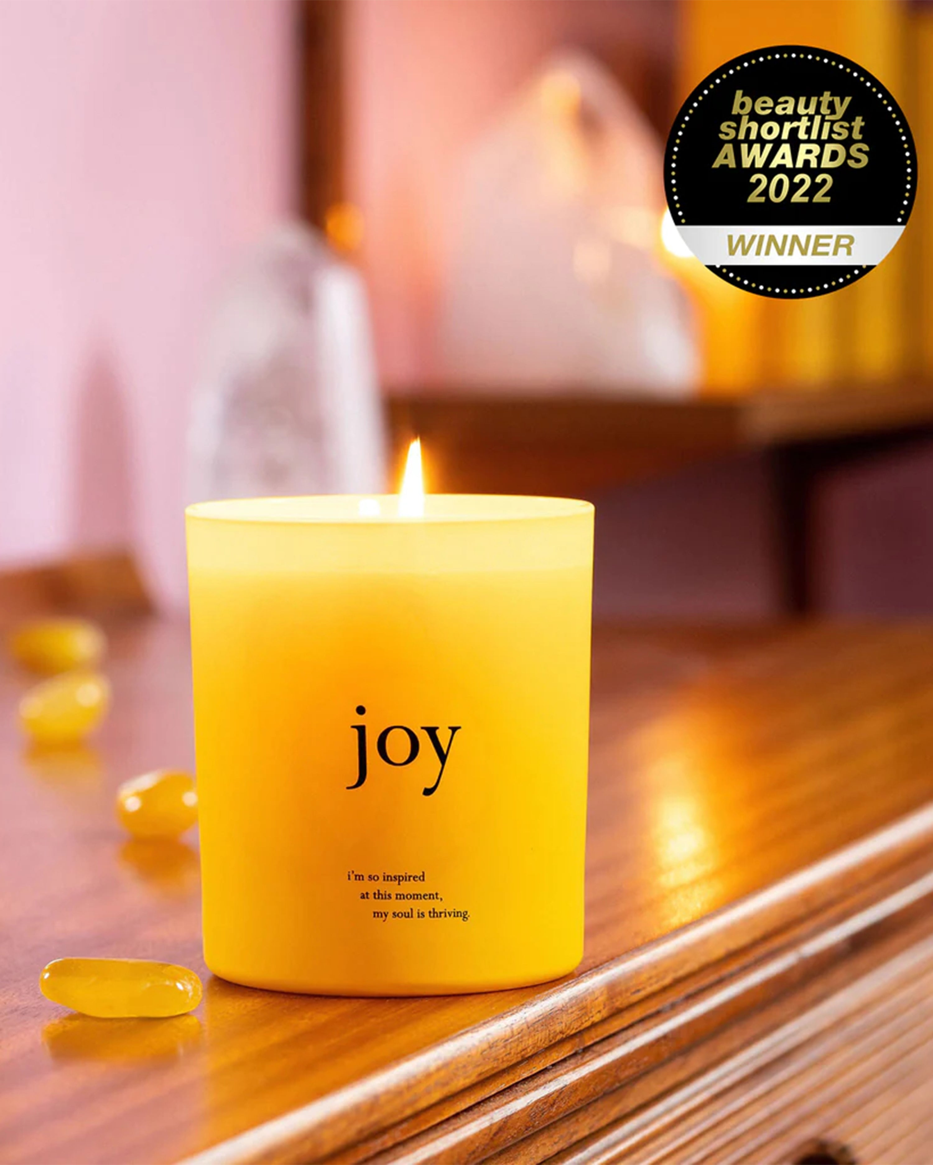 JOY Candle Small (approx.20 hr burn)