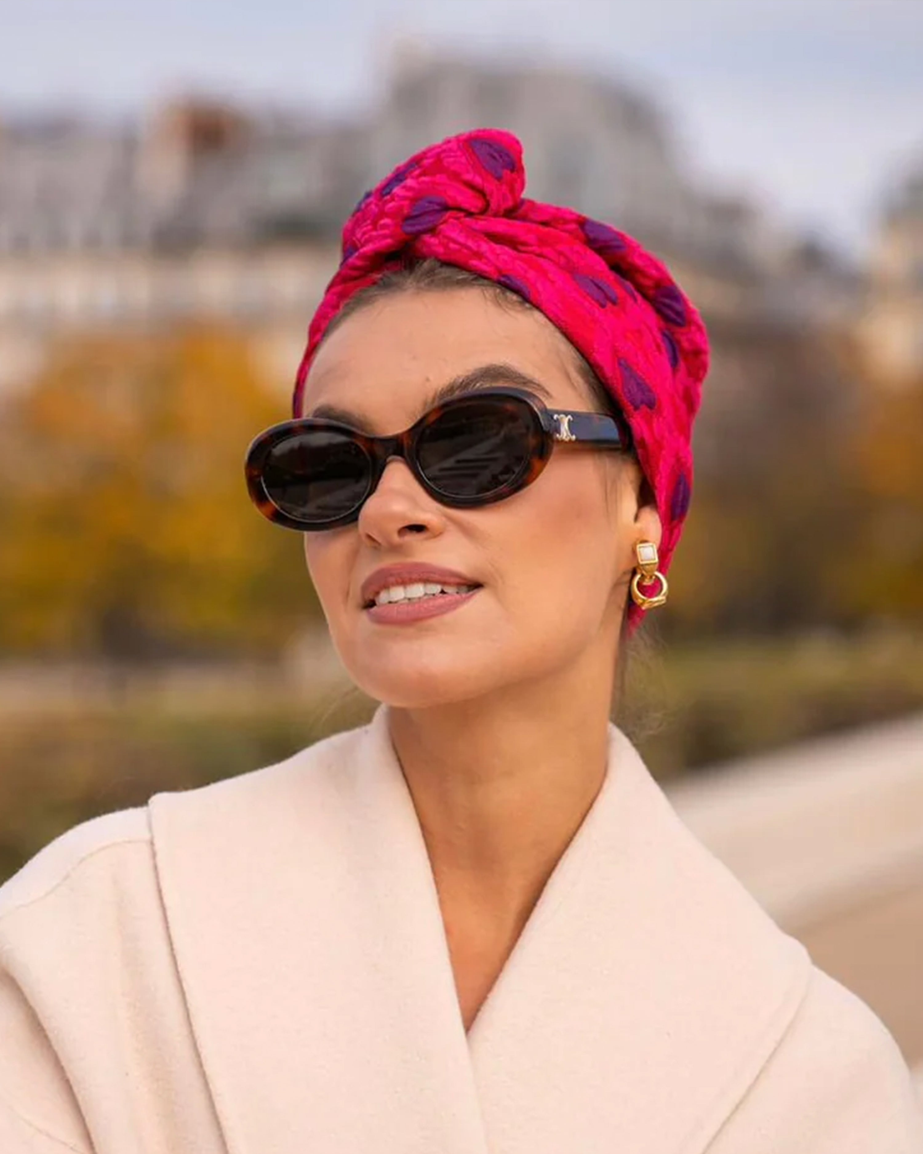 Jacquard Turban Pop Premium Medium