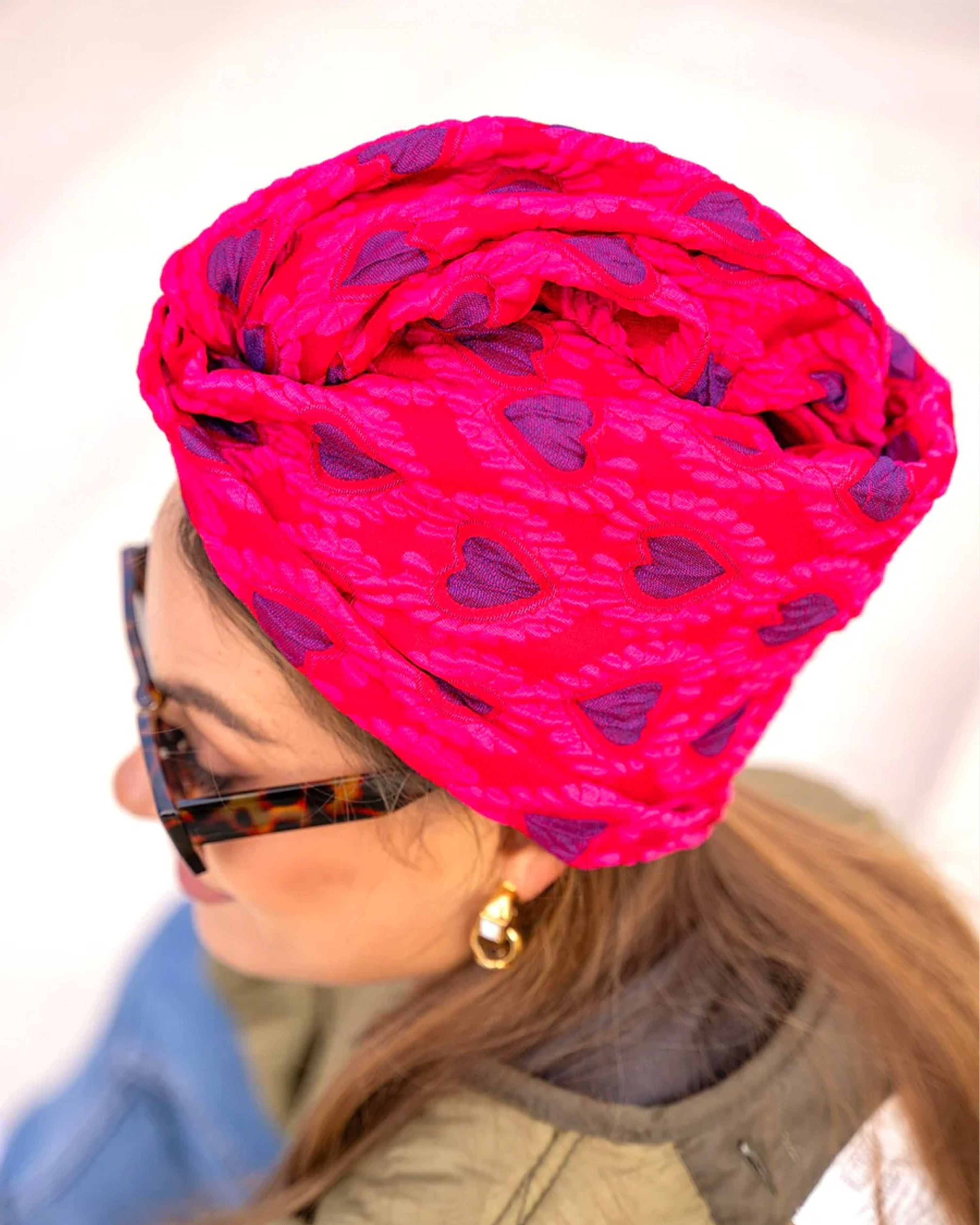 Jacquard Turban Pop Premium Medium