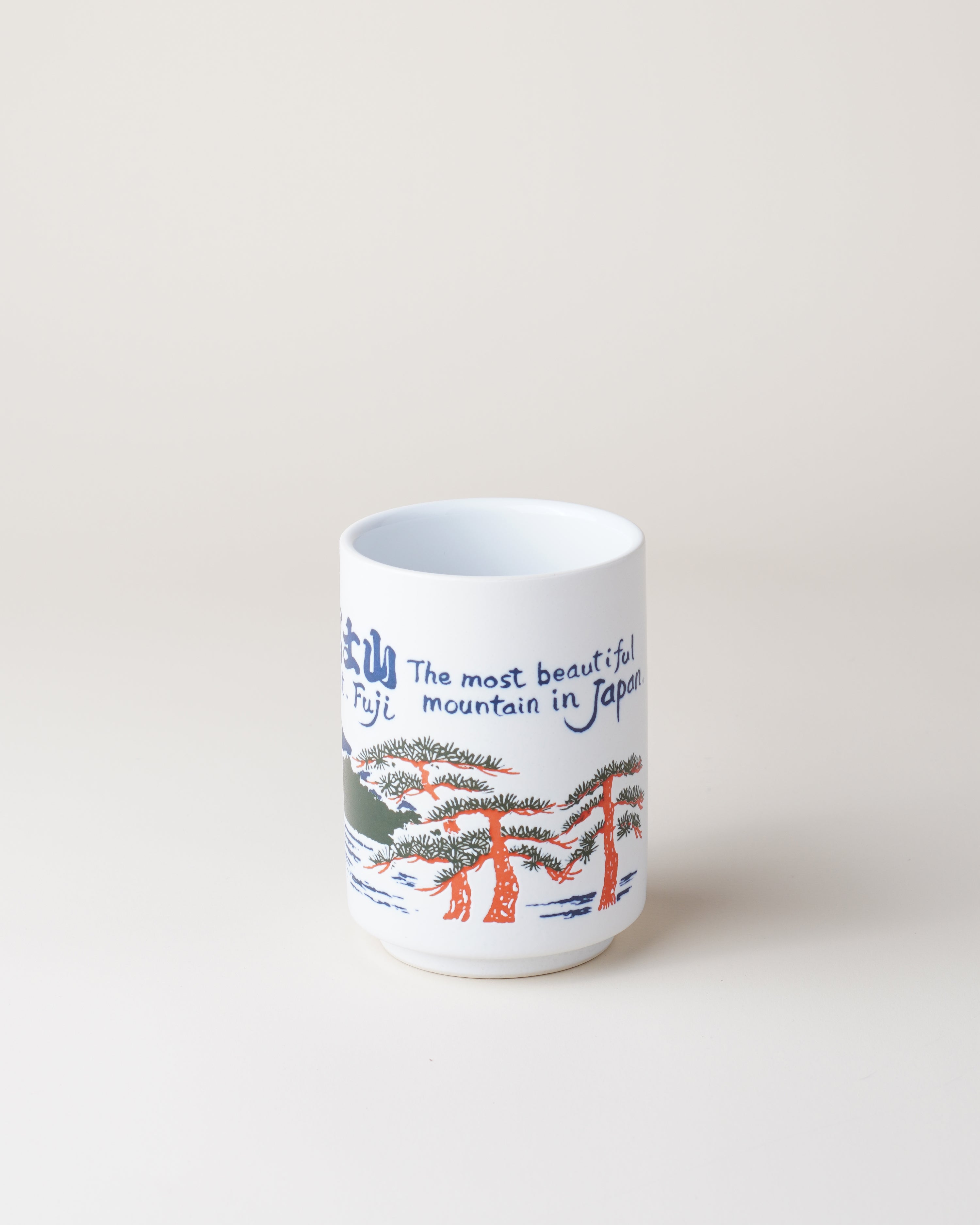 Japanese Mug Blue Fuji