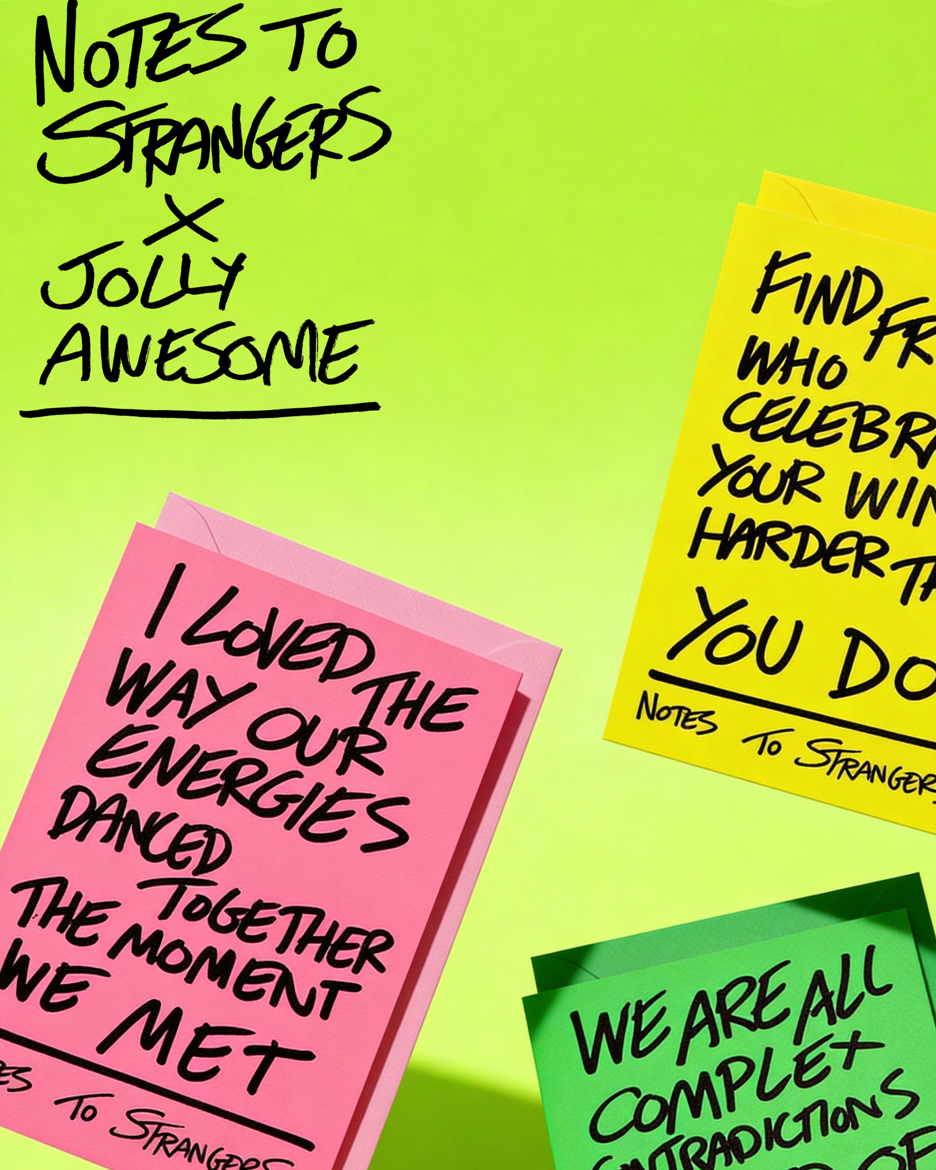 Notes To Strangers Card Don't Let The Normal People Convince You To Join Them