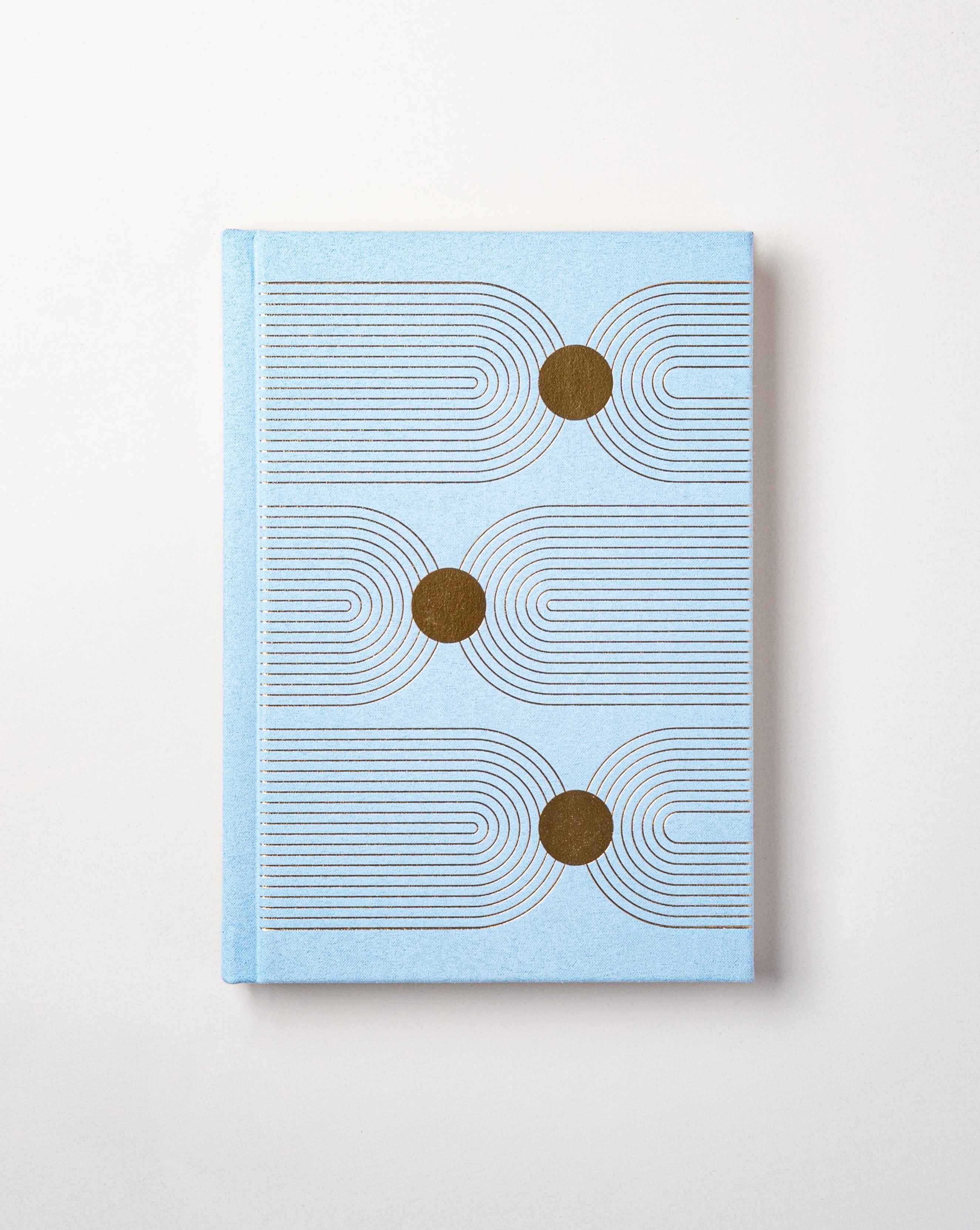 Journal Blue Arch Dot