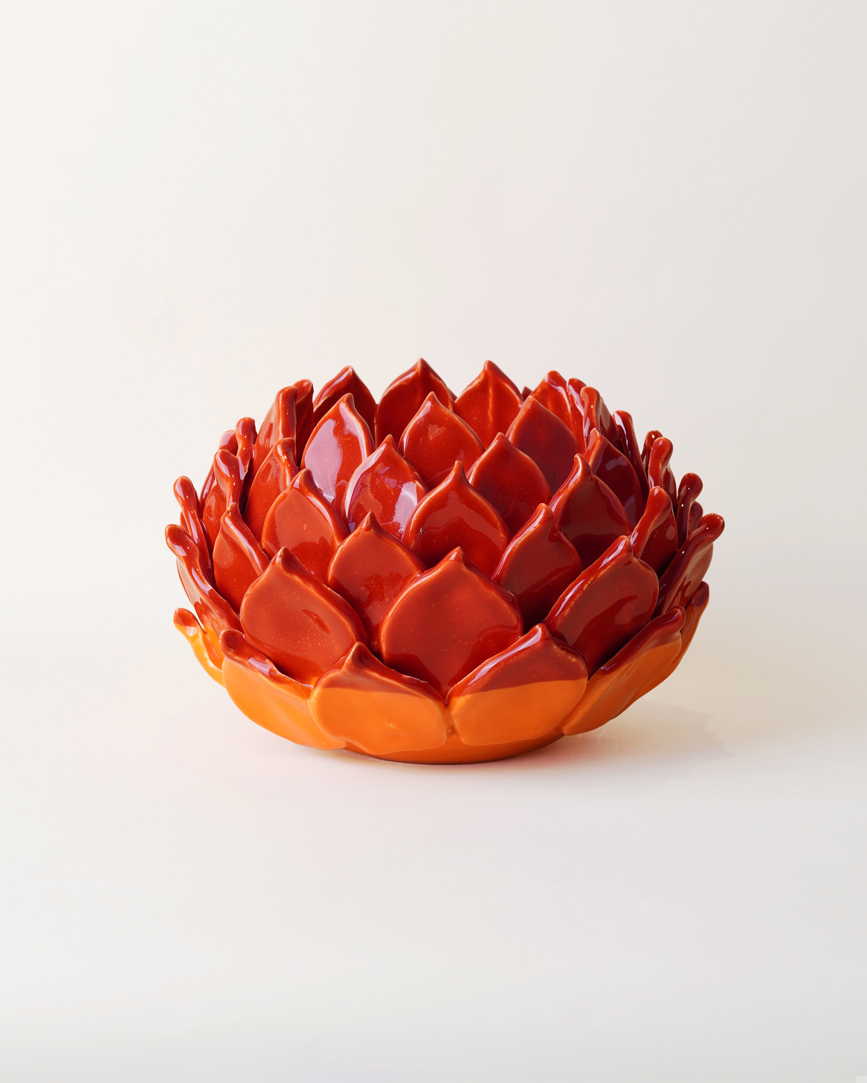 La Cynara Red and Orange Medium Vase