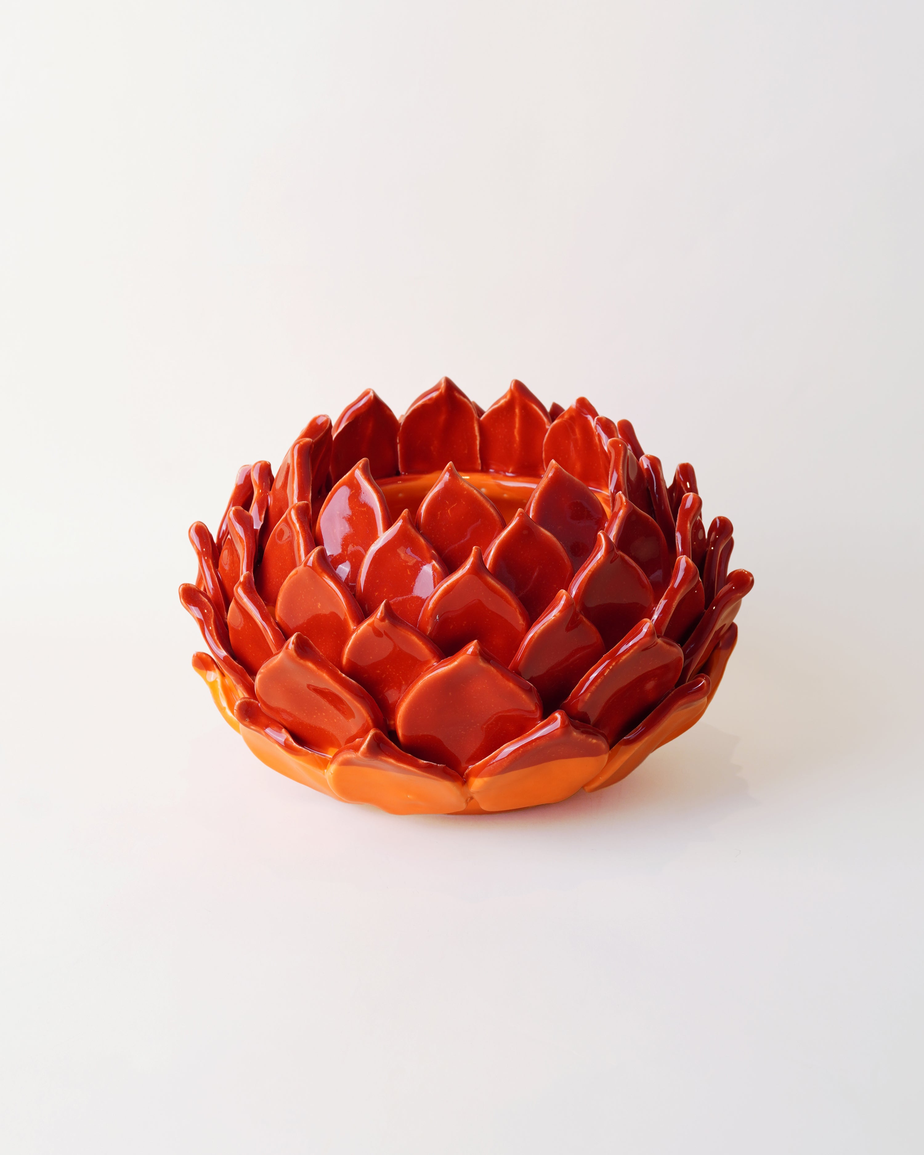 La Cynara Red and Orange Medium Vase