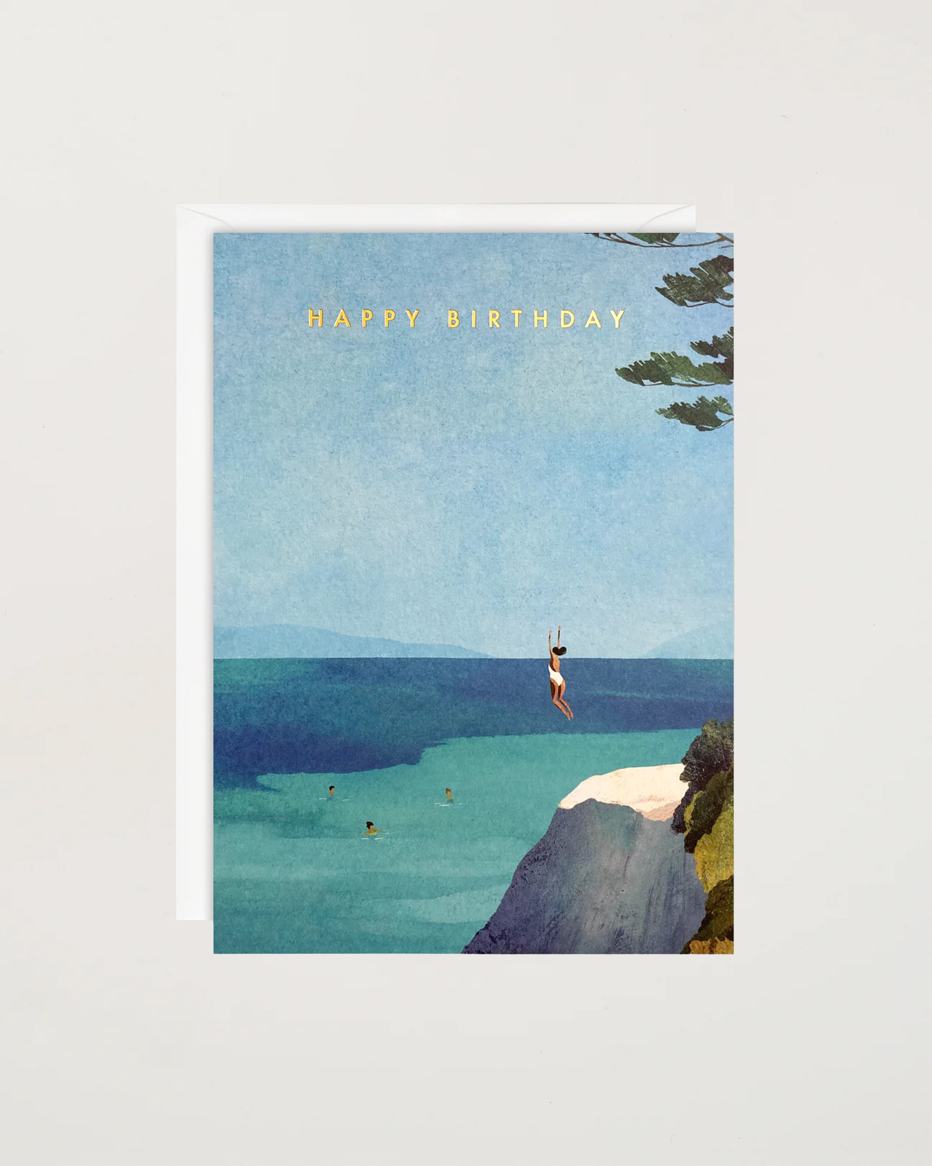 Leap Birthday Card by James Ellis