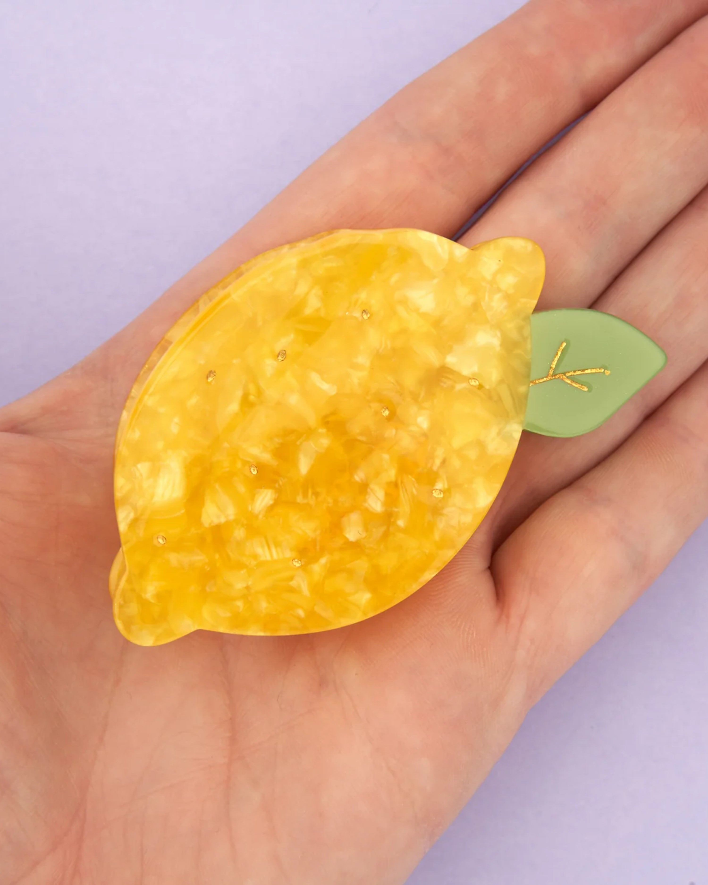 Lemon Hair Claw