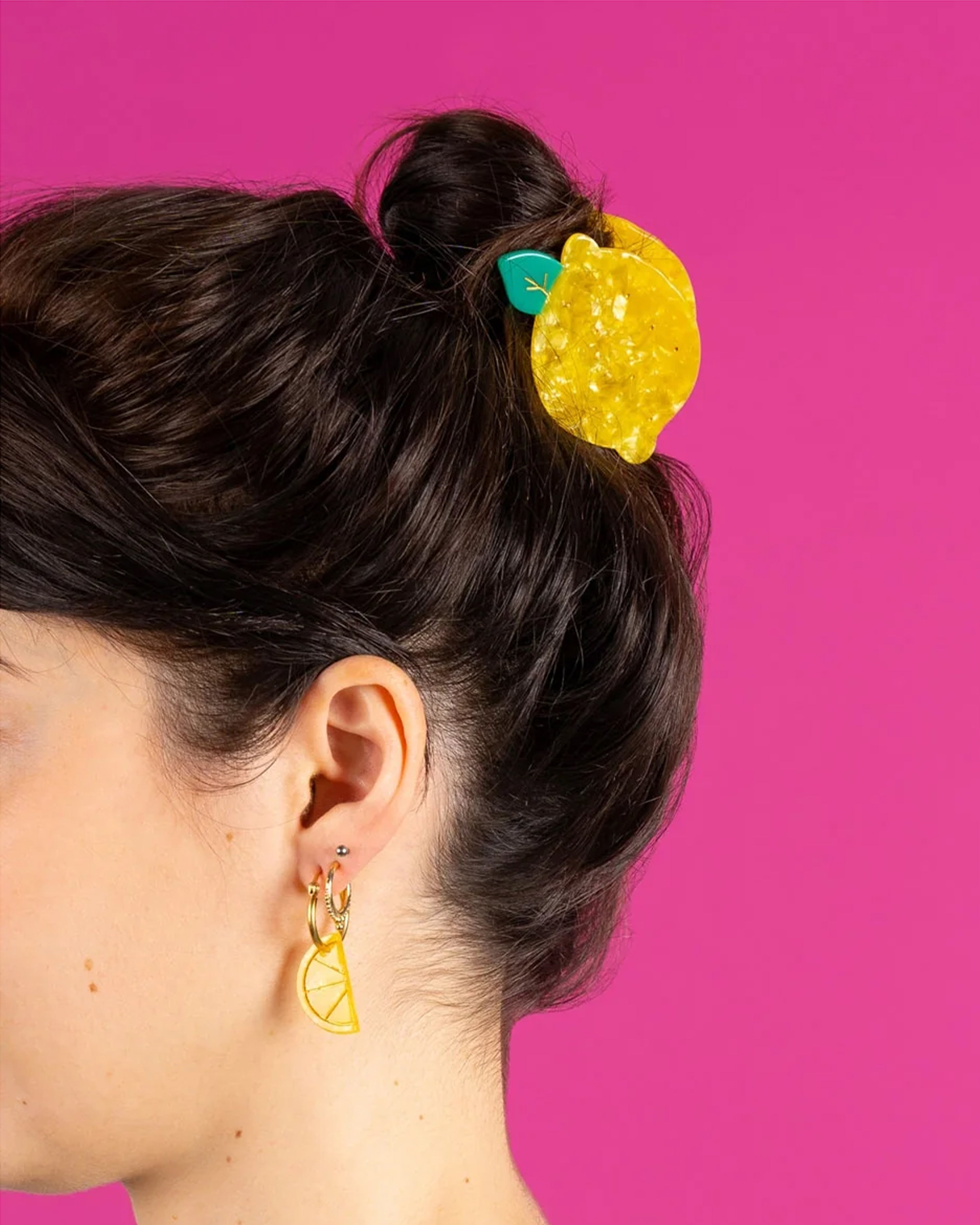 Lemon Hair Claw