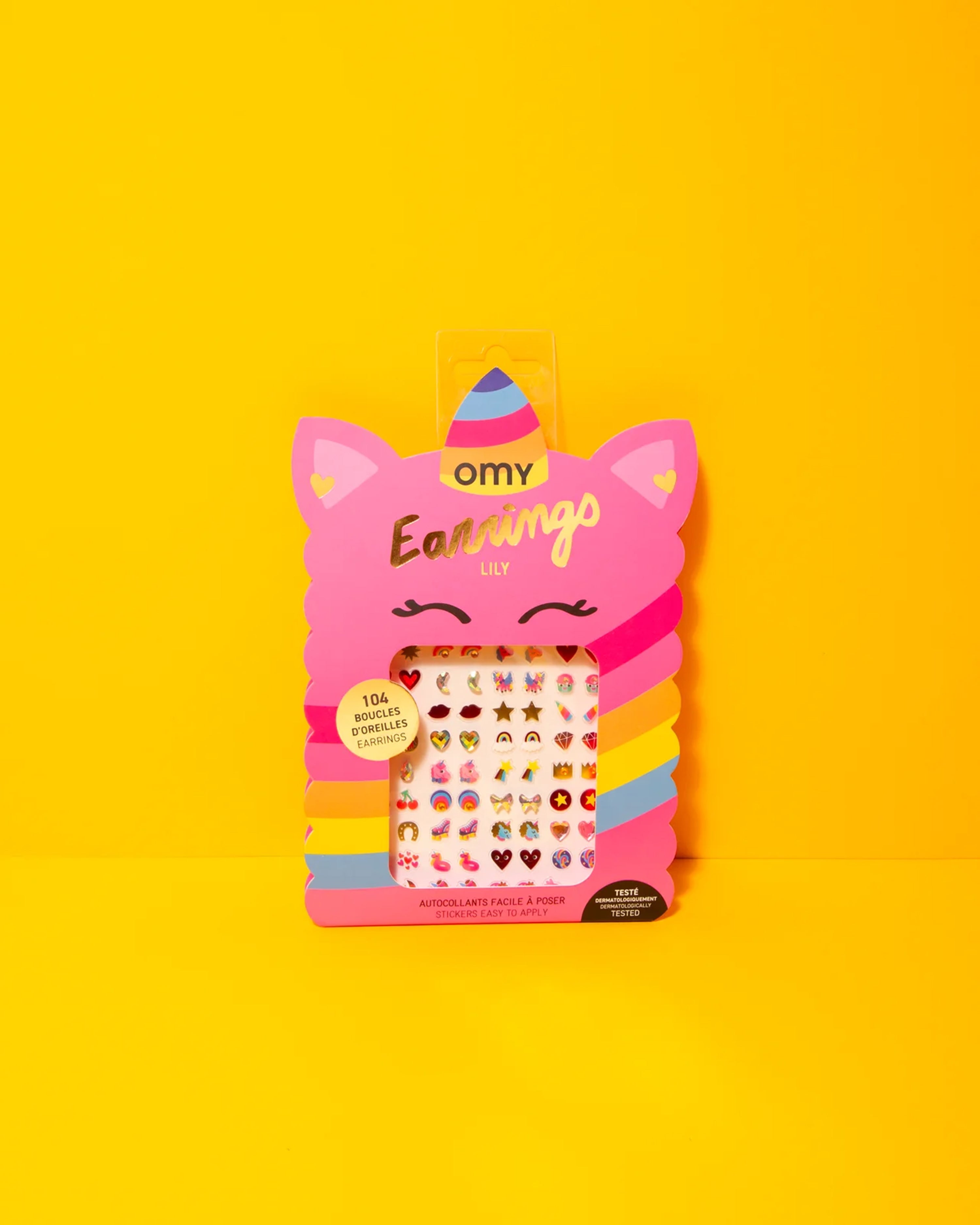 Lily Stick On Earrings