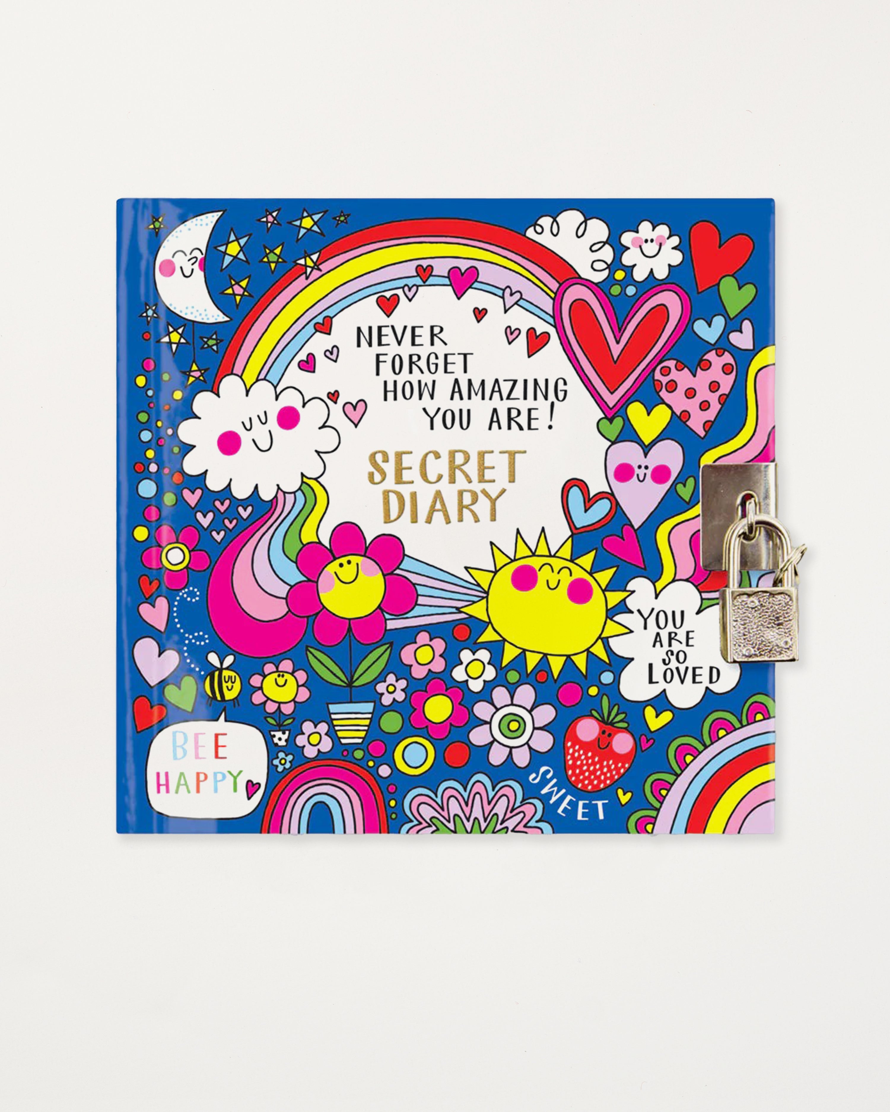 Lockable Secret Diary Never Forget How Amazing You Are!