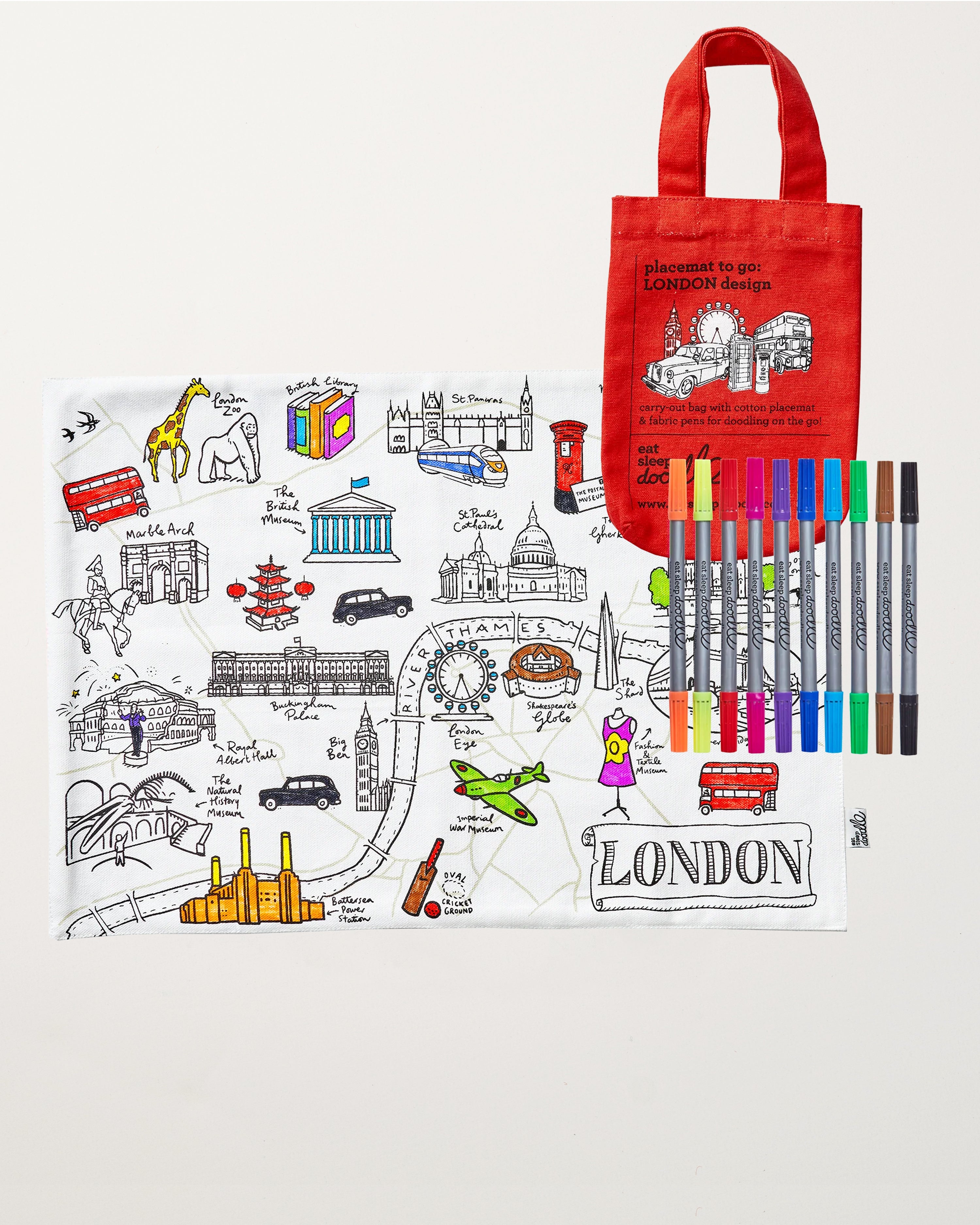 Colour in Placemat/London