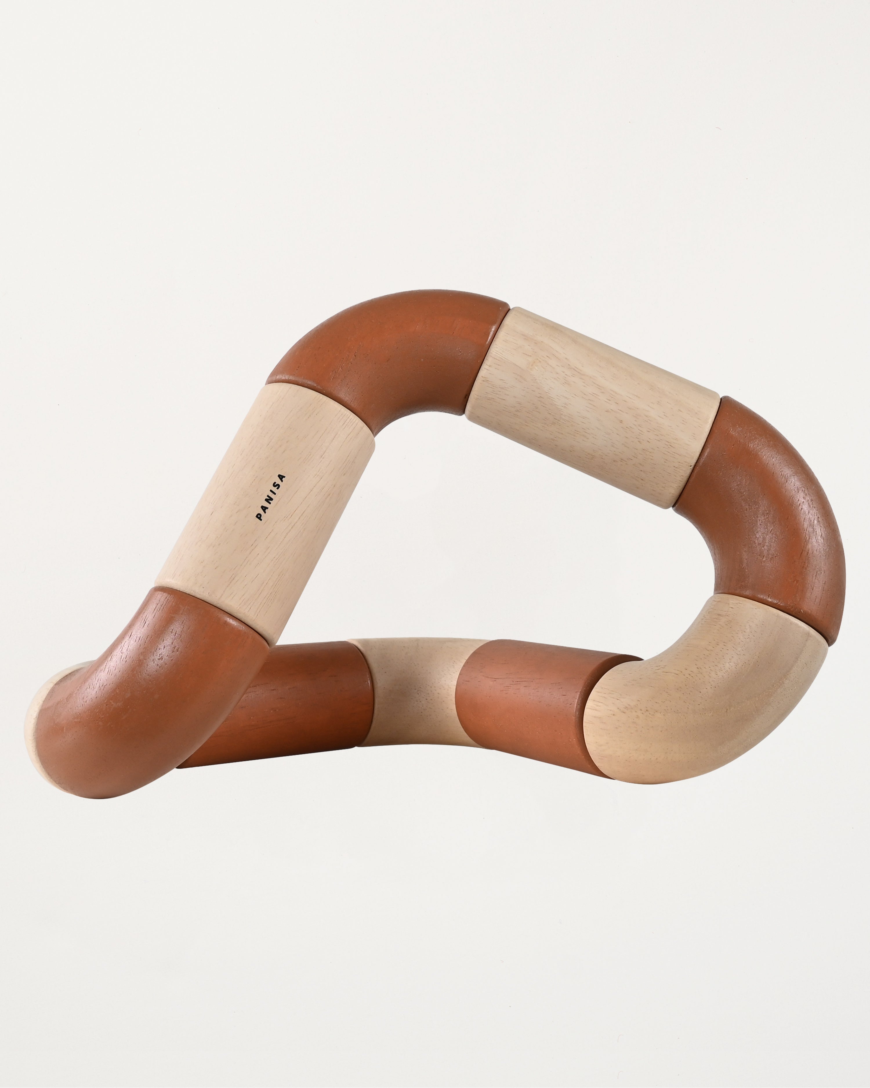 Loop Bookend Wood