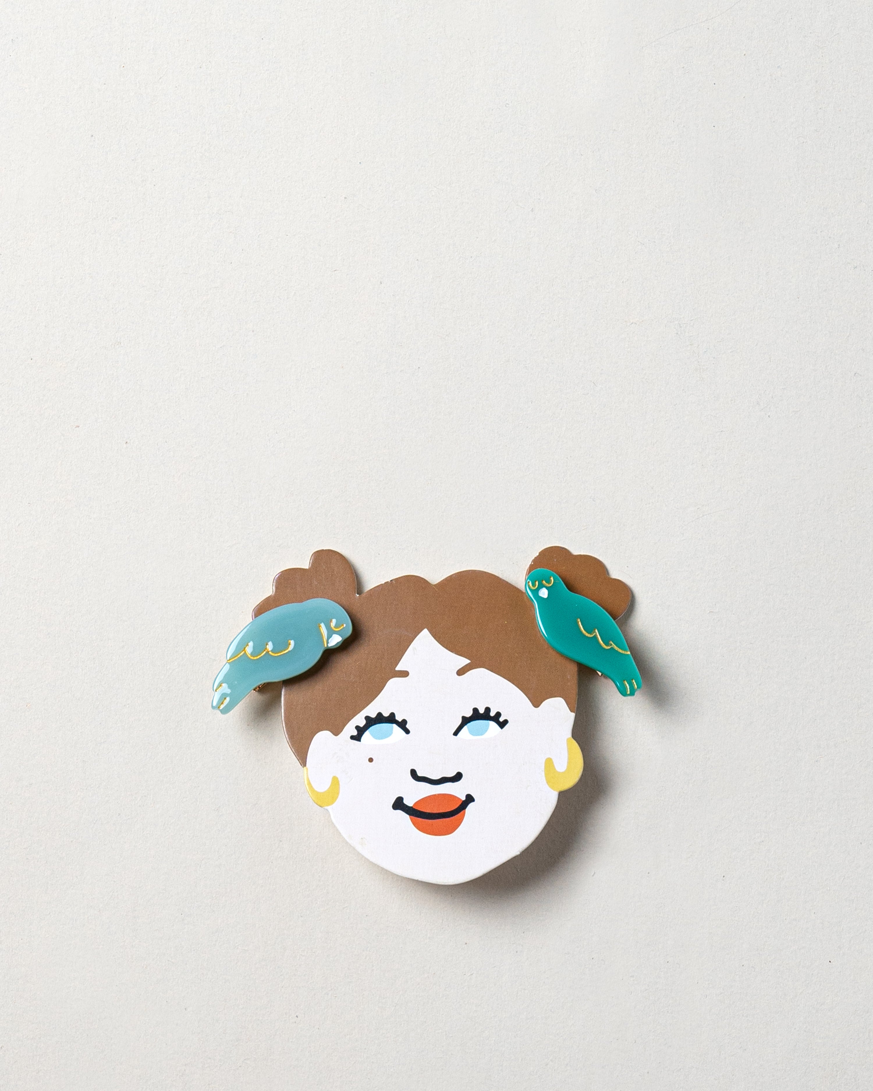 Lovebirds Hair Clip Set
