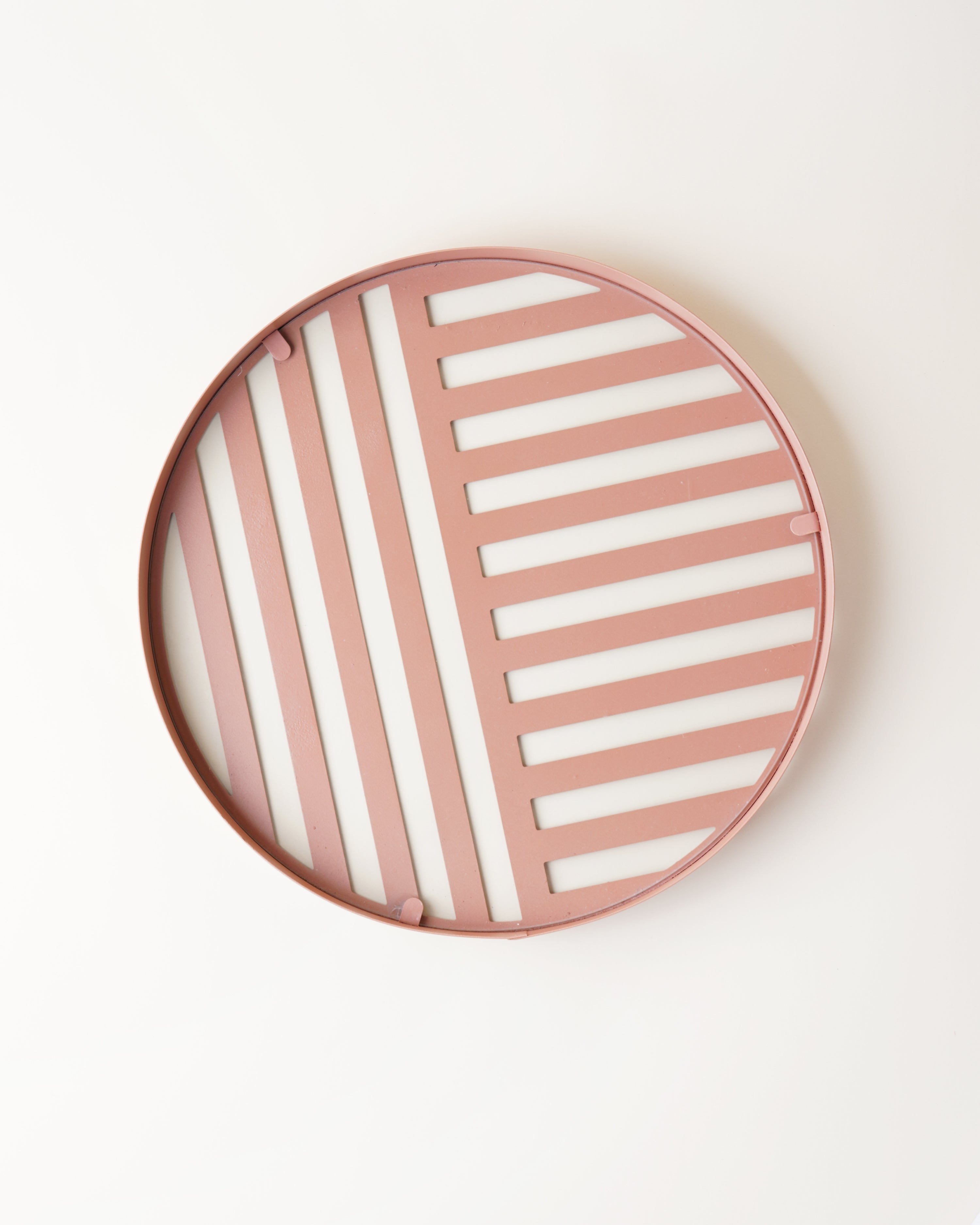 Medium Round Red Tray