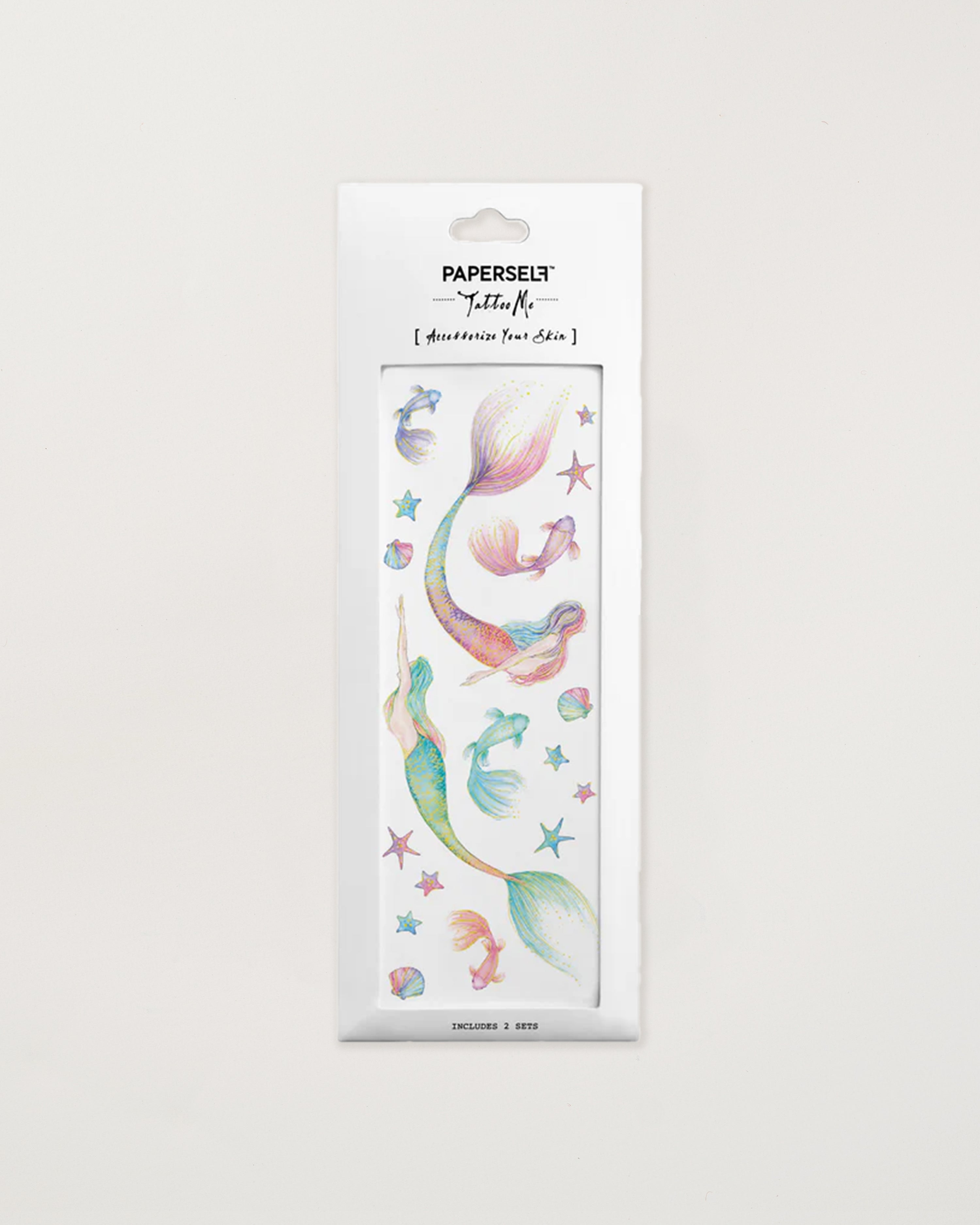 Mermaid 2 Temporary Tattoos