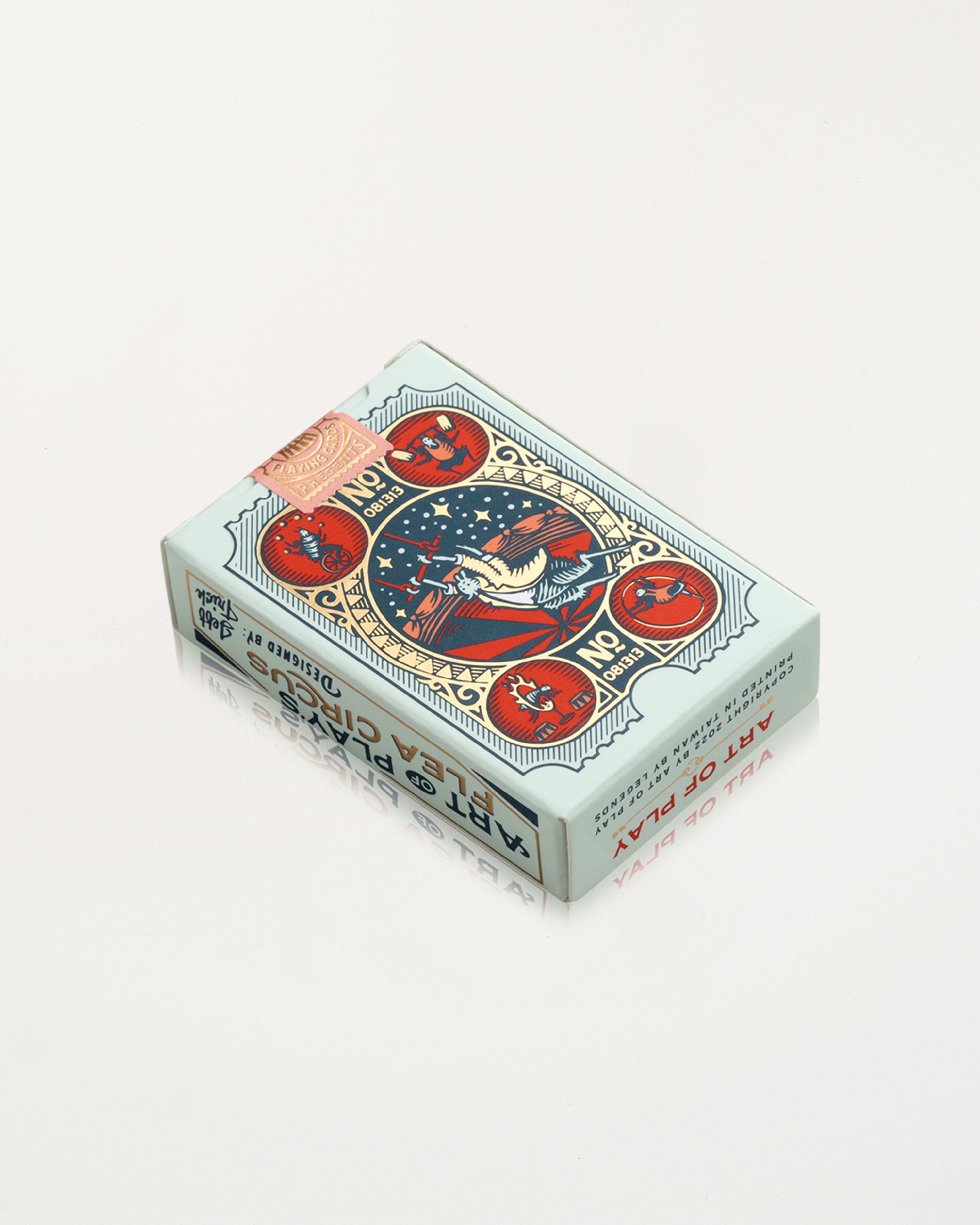 Mini "Flea Circus" Playing Cards