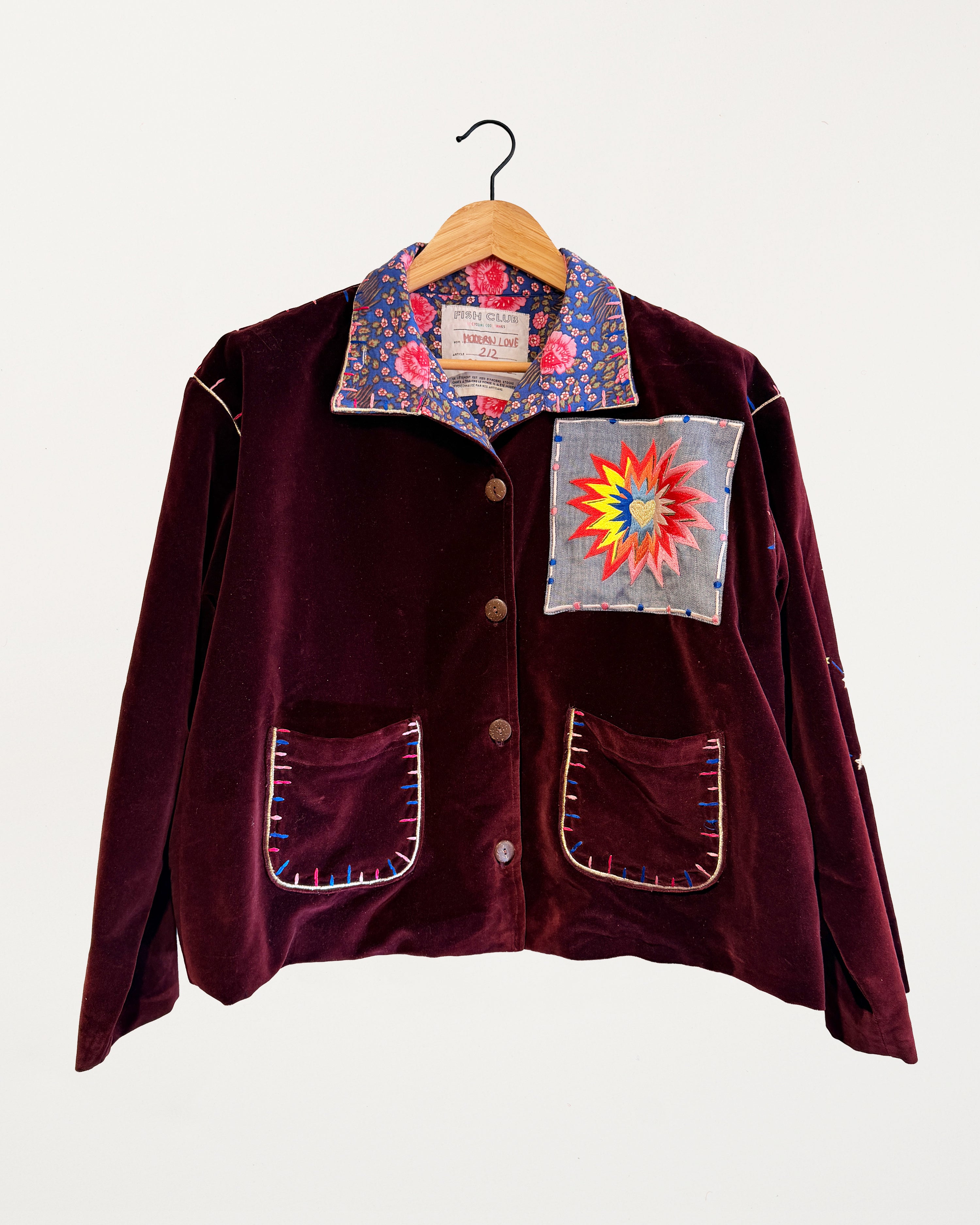 Music Jacket Modern Love Bordeaux