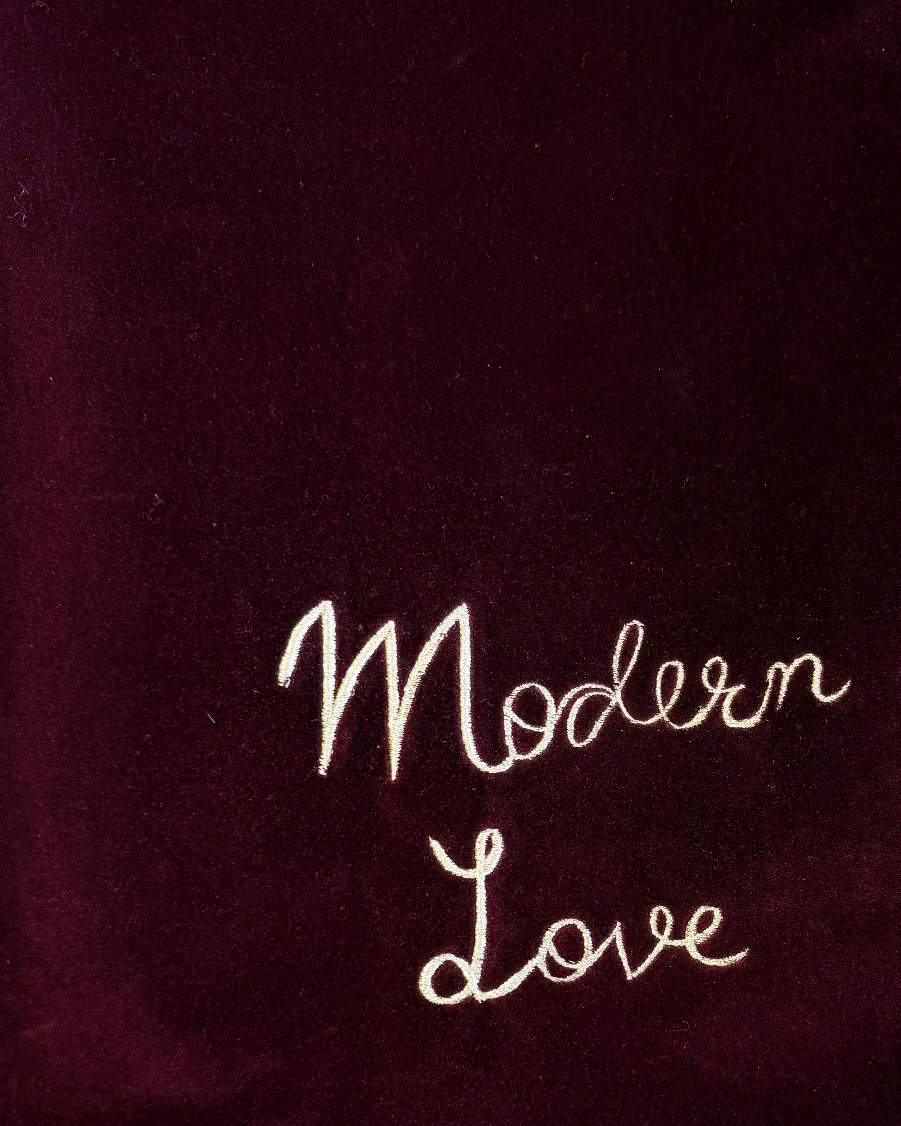 Music Jacket Modern Love Bordeaux